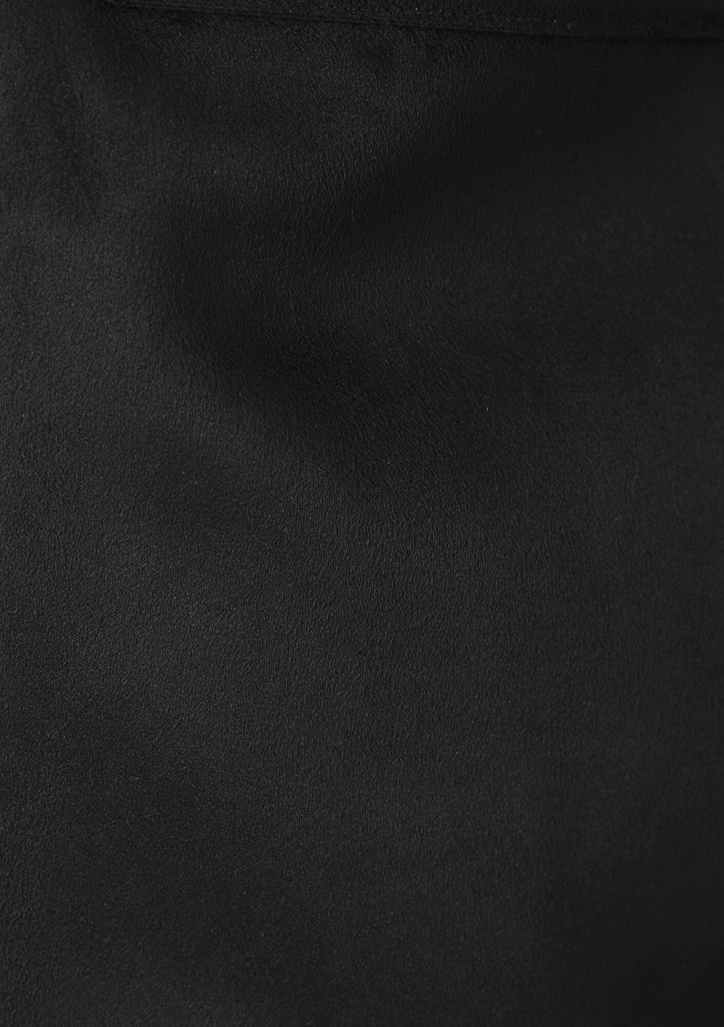 Mavi Mavi Black Cep Detaylı Siyah Suni Deri Ceket Regular Fit / Normal Kesim 0110783-71379