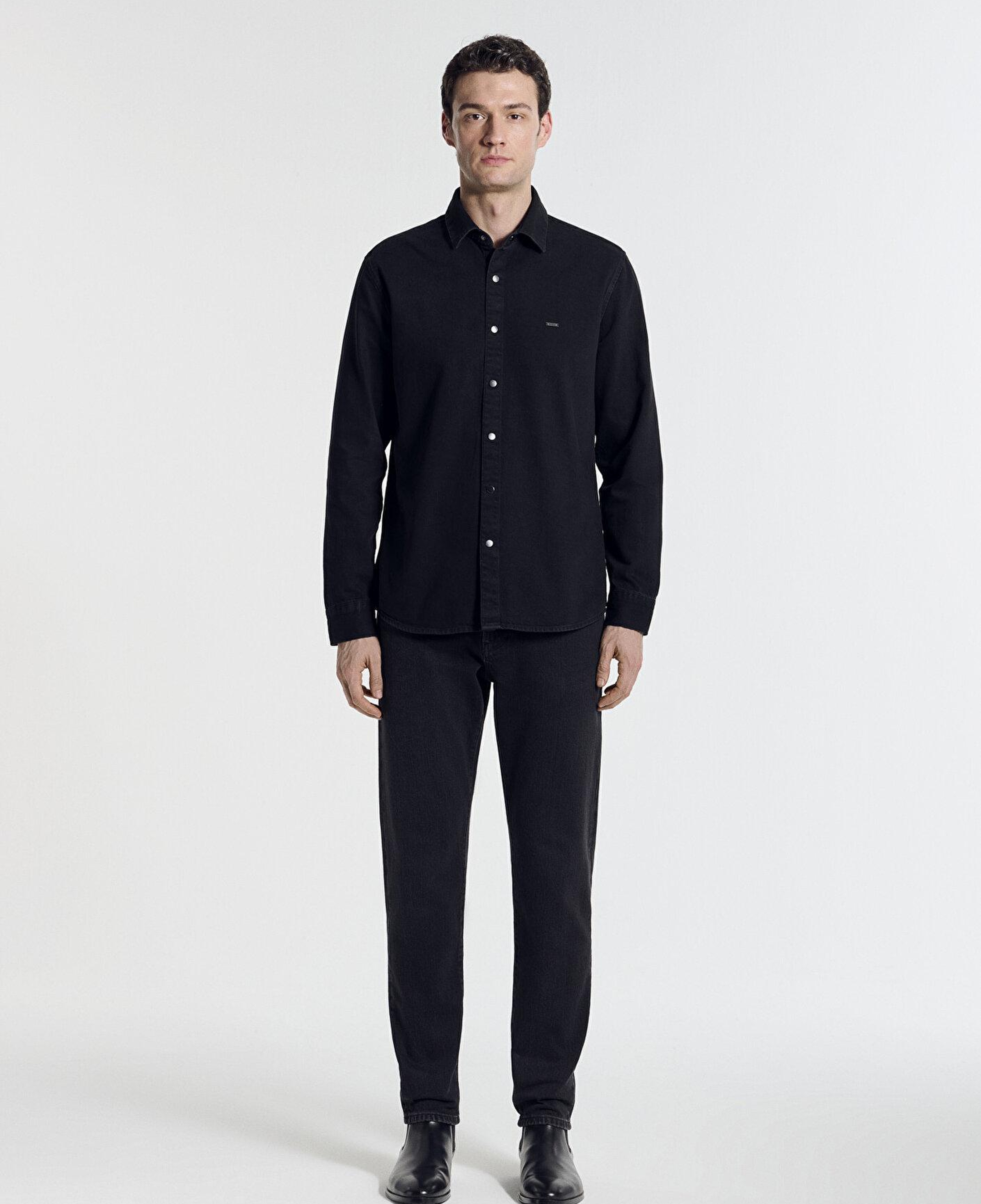 Mavi Mavi Black Siyah Gömlek Regular Fit / Normal Kesim 0211865-90850