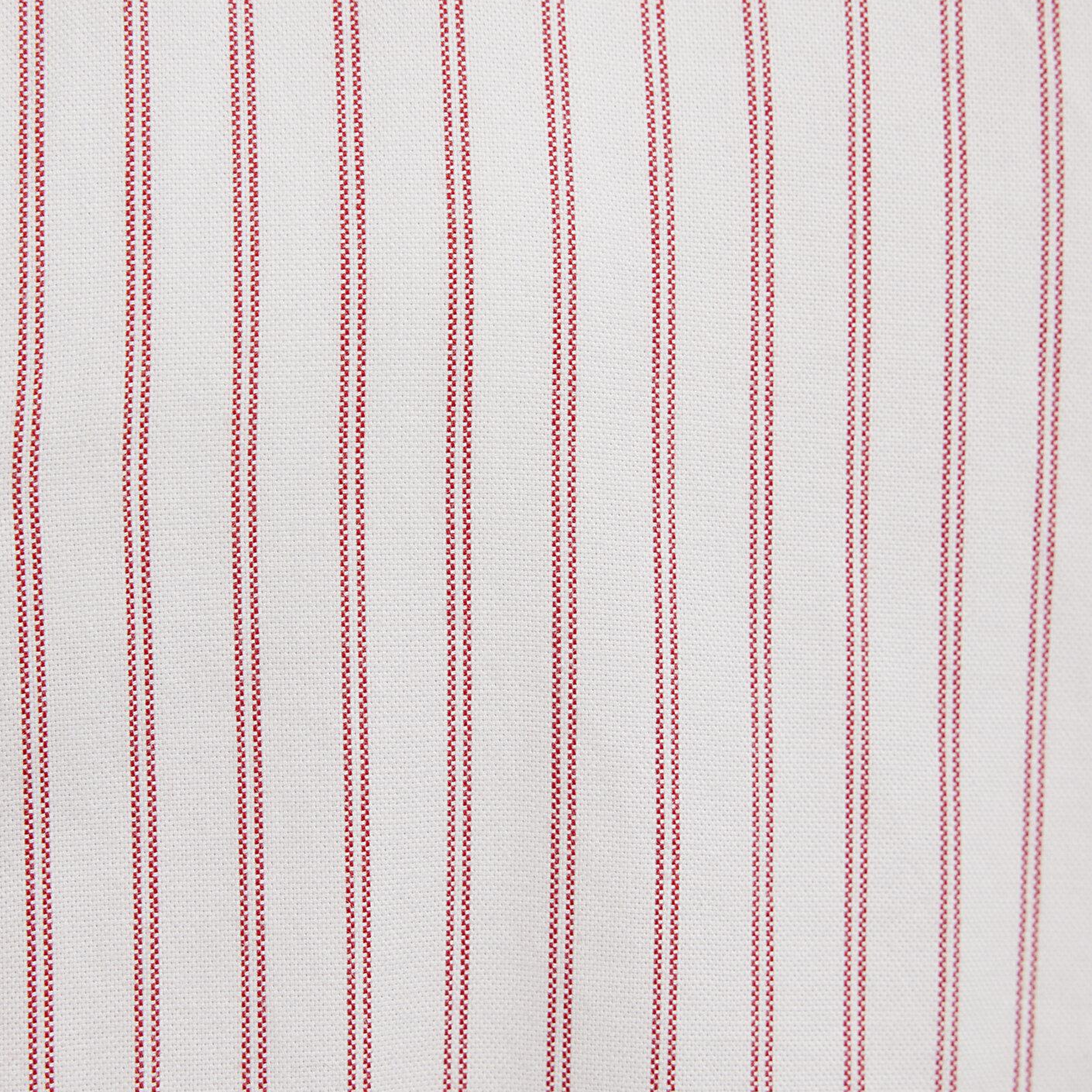 Mavi Çizgili Pembe Gömlek Oversize / Geniş Kesim 1211393-91489