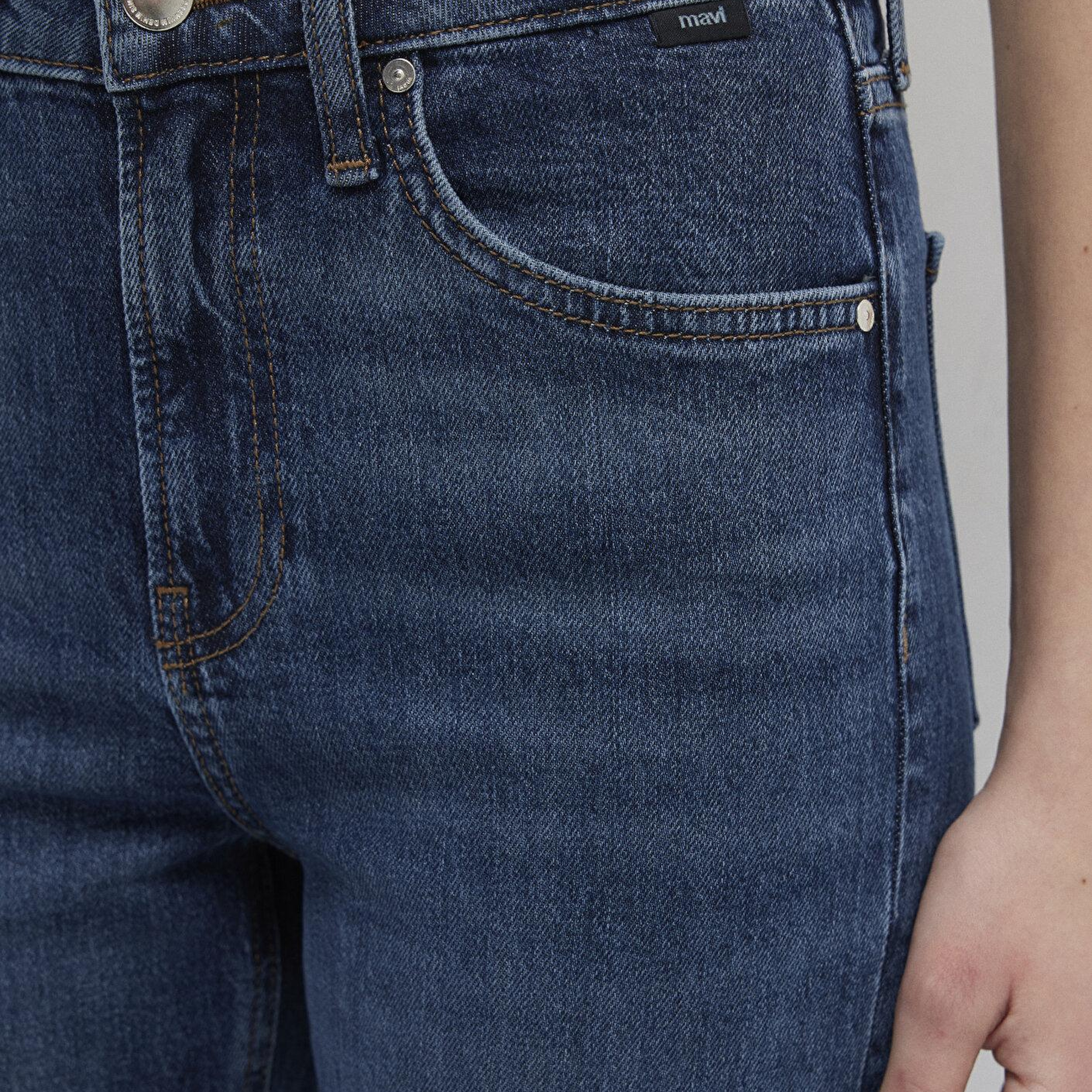 Mavi Bliss Premium Blue Gölgeli Koyu Mavi Jean Pantolon 101437-A3780