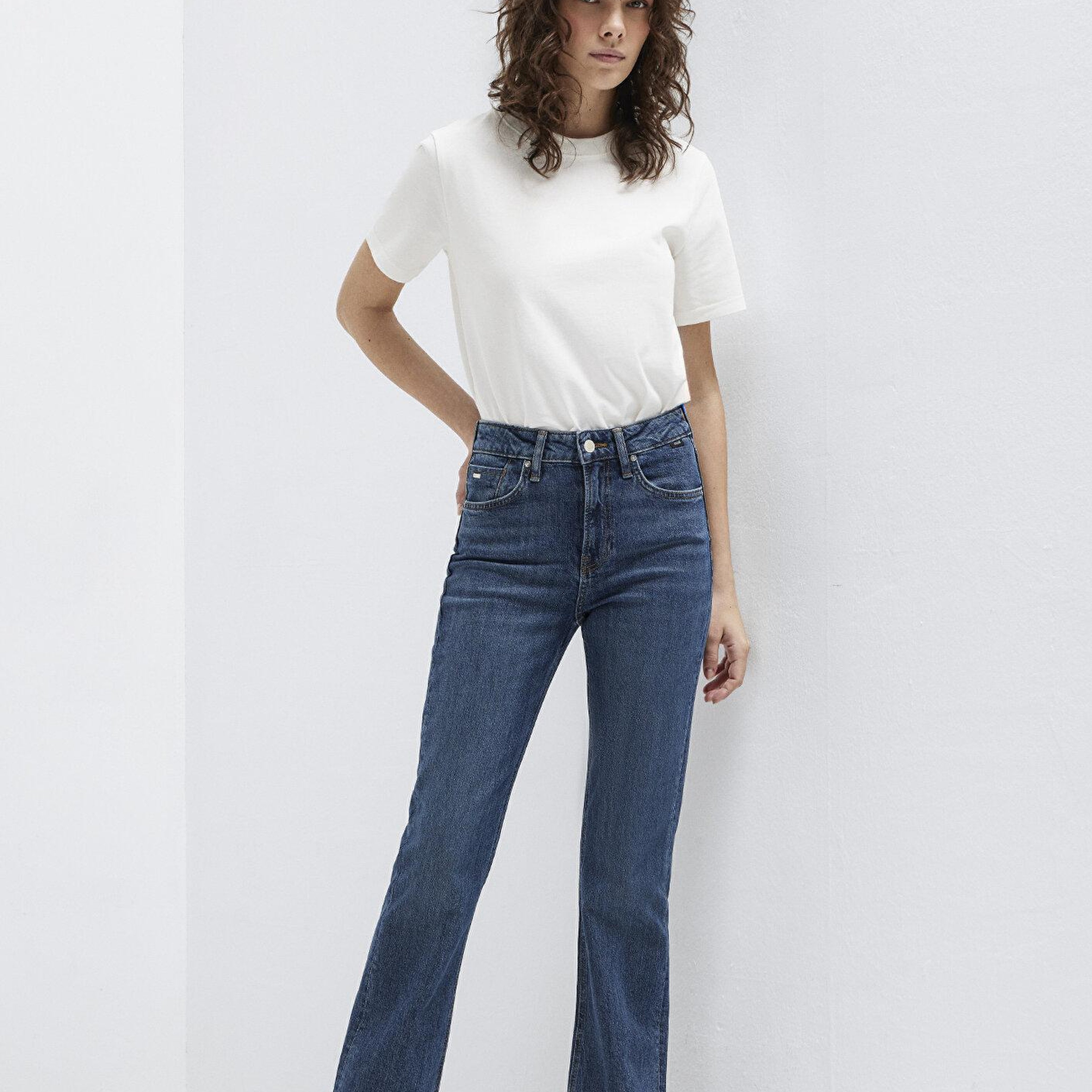 Mavi Bliss Premium Blue Gölgeli Koyu Mavi Jean Pantolon 101437-A3780