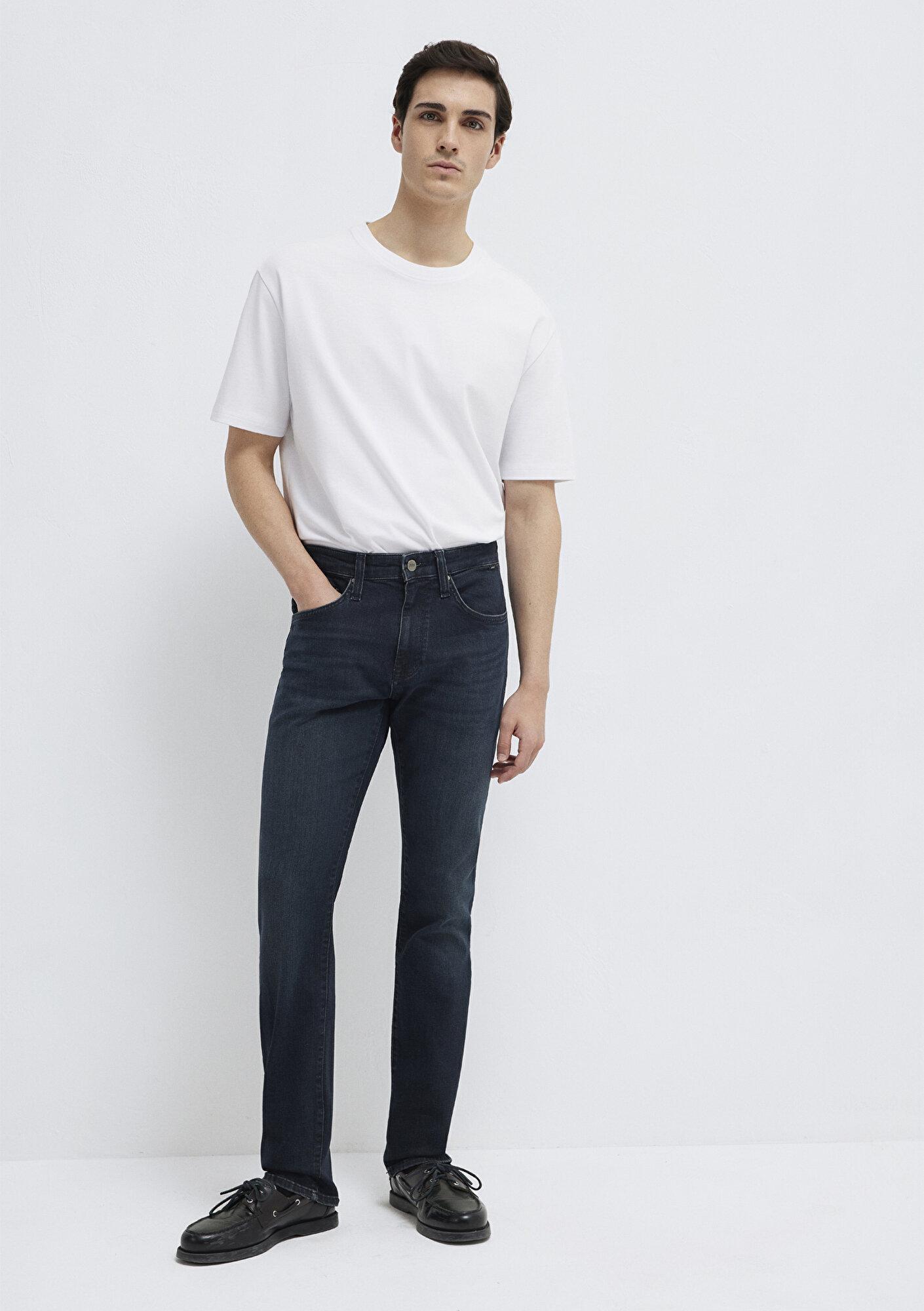 Mavi Jake Lux Black Puslu Vintage Koyu Mavi Jean Pantolon 0042287868