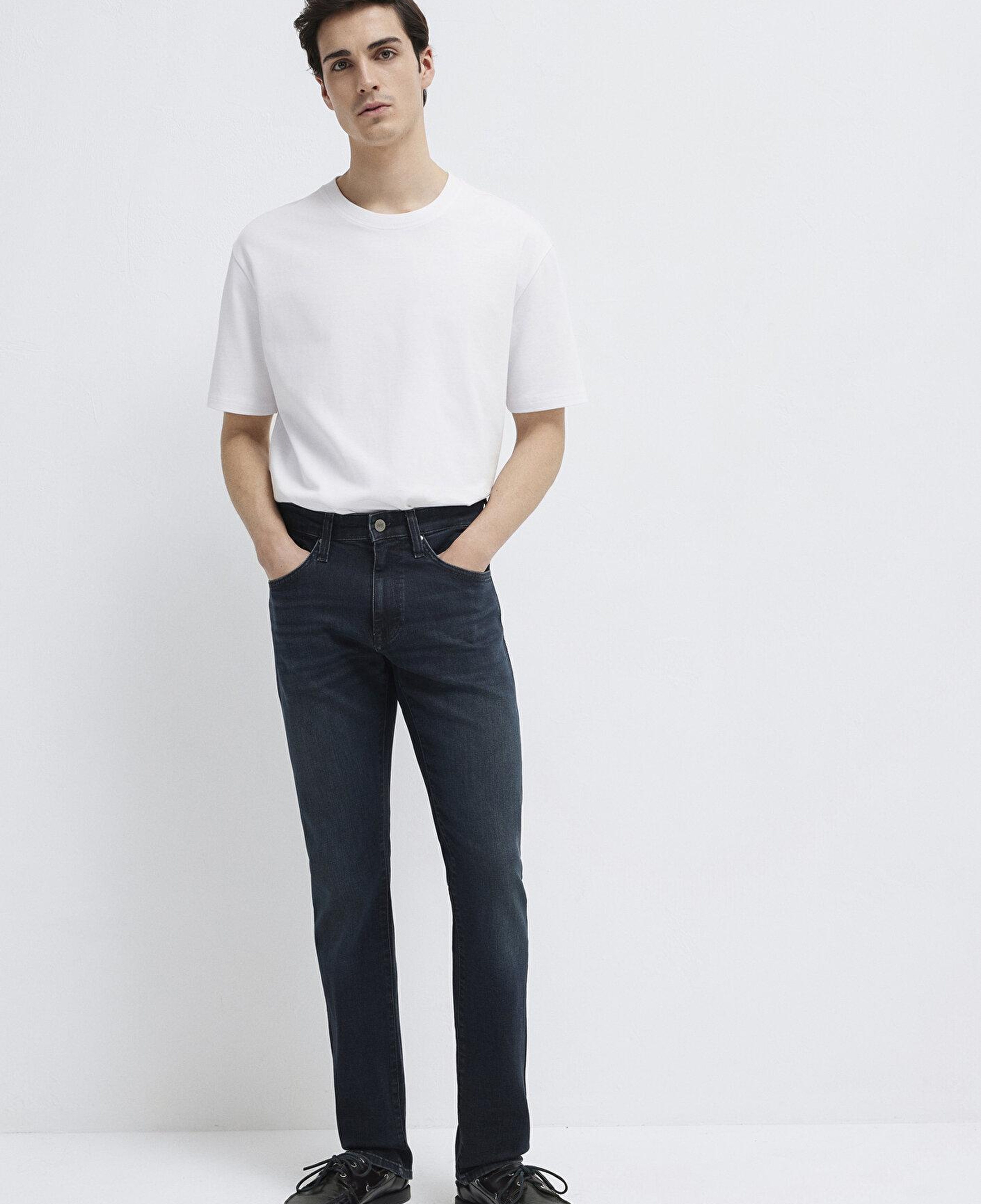 Mavi Jake Lux Black Puslu Vintage Koyu Mavi Jean Pantolon 0042287868