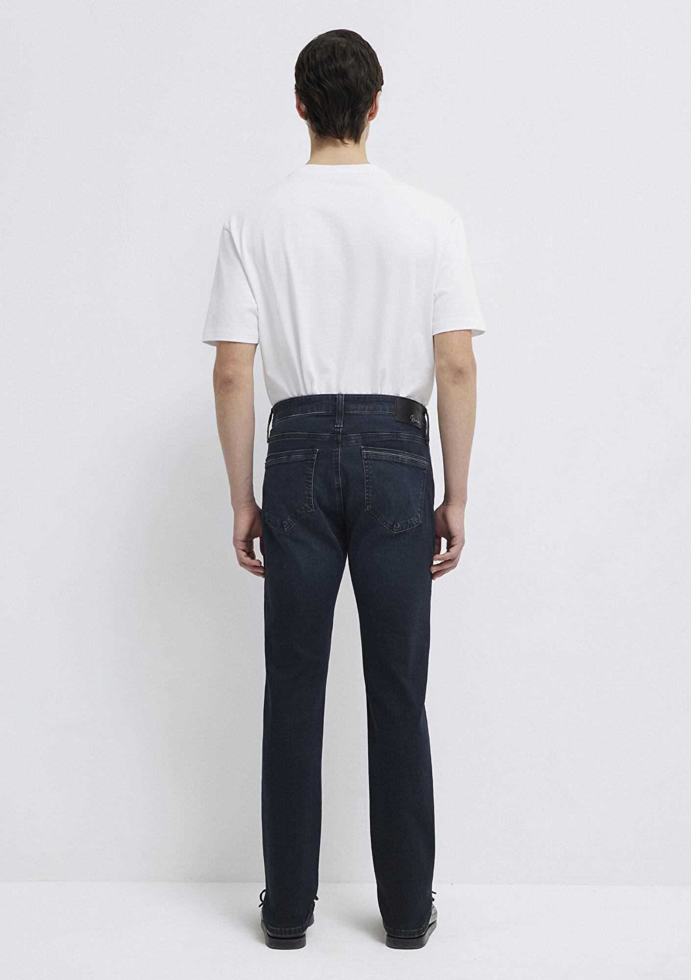 Mavi Jake Lux Black Puslu Vintage Koyu Mavi Jean Pantolon 0042287868