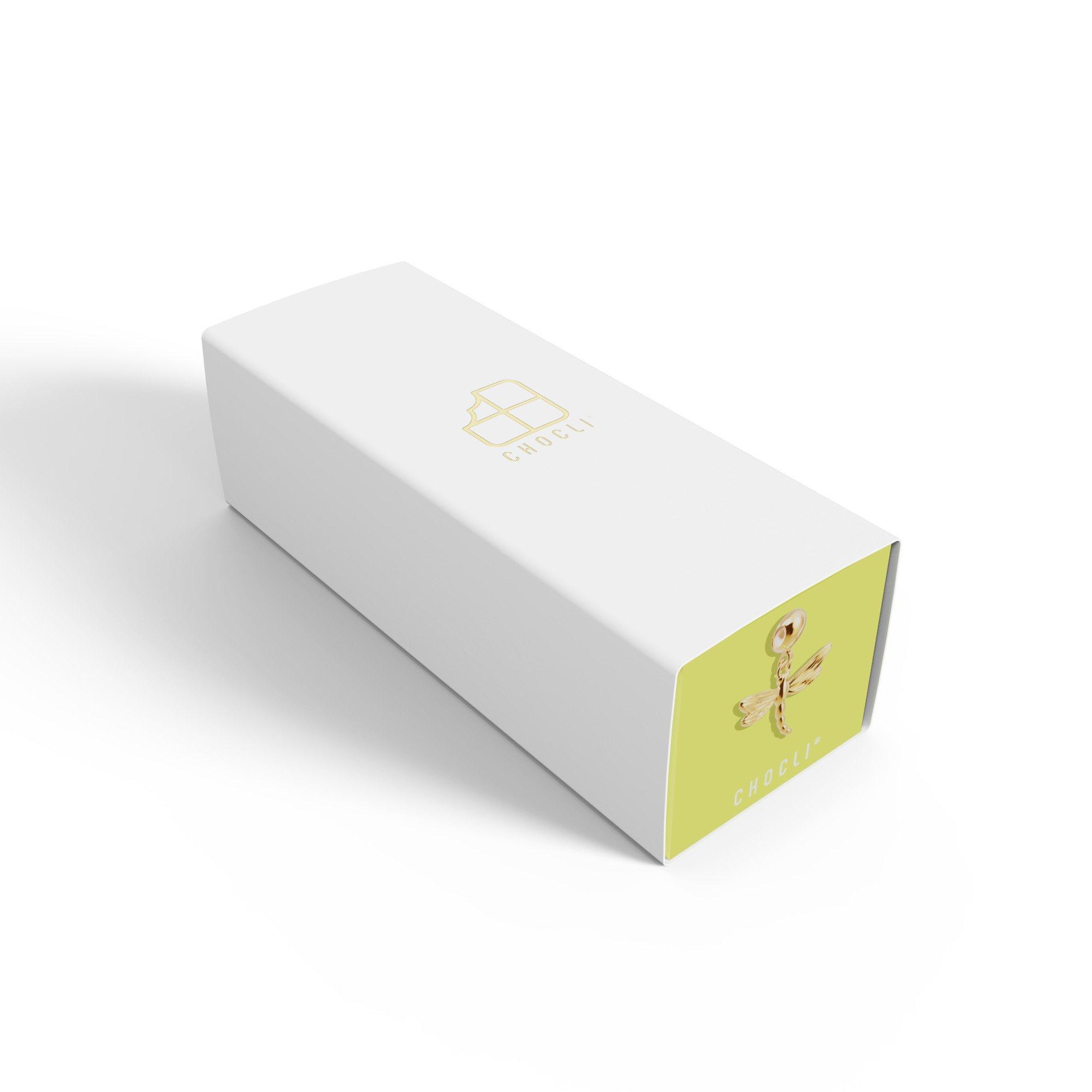 Chocli 18 Ayar Altın Kaplama Charm - Dragon Fly