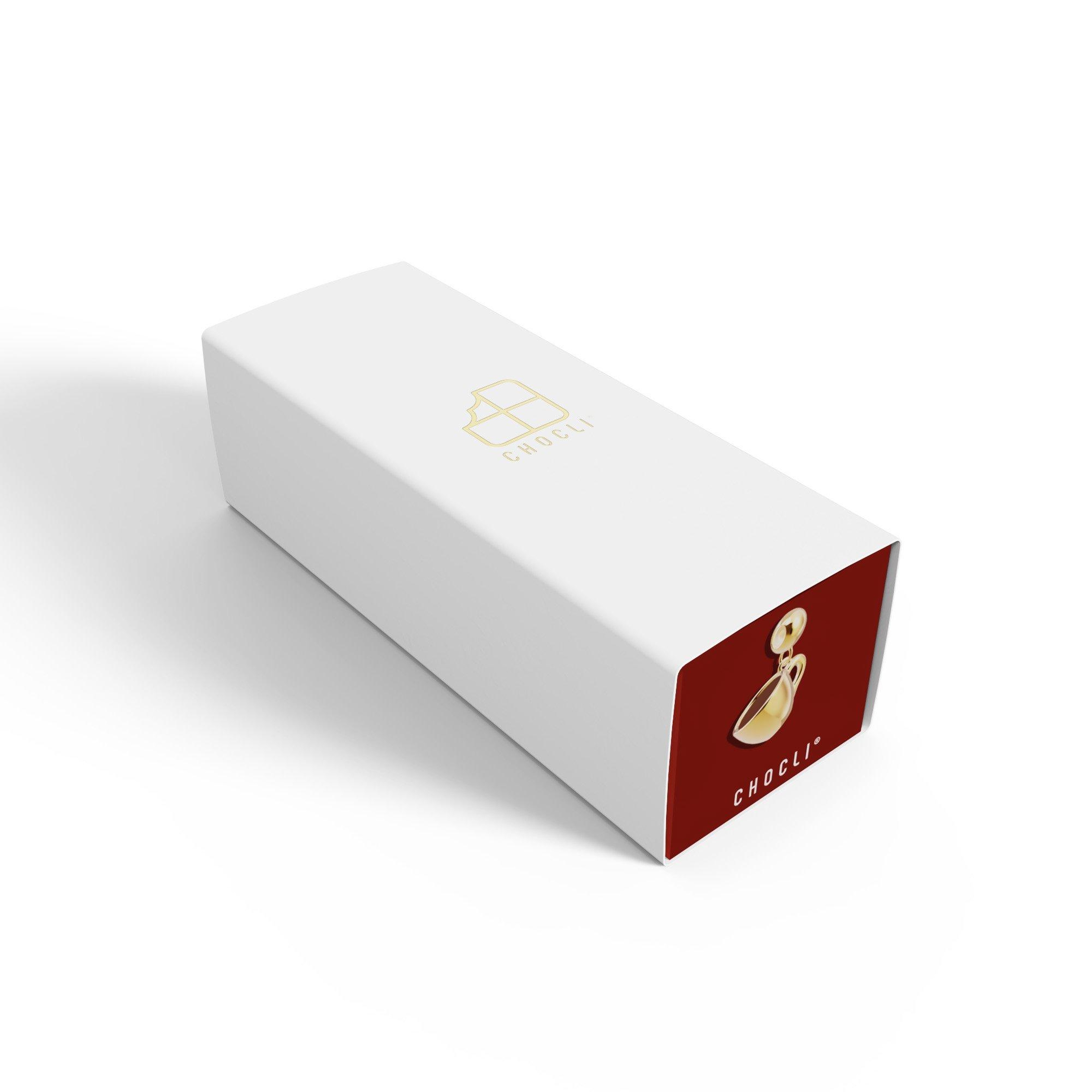 Chocli 18 Ayar Altın Kaplama Charm - Kahve Fincanı