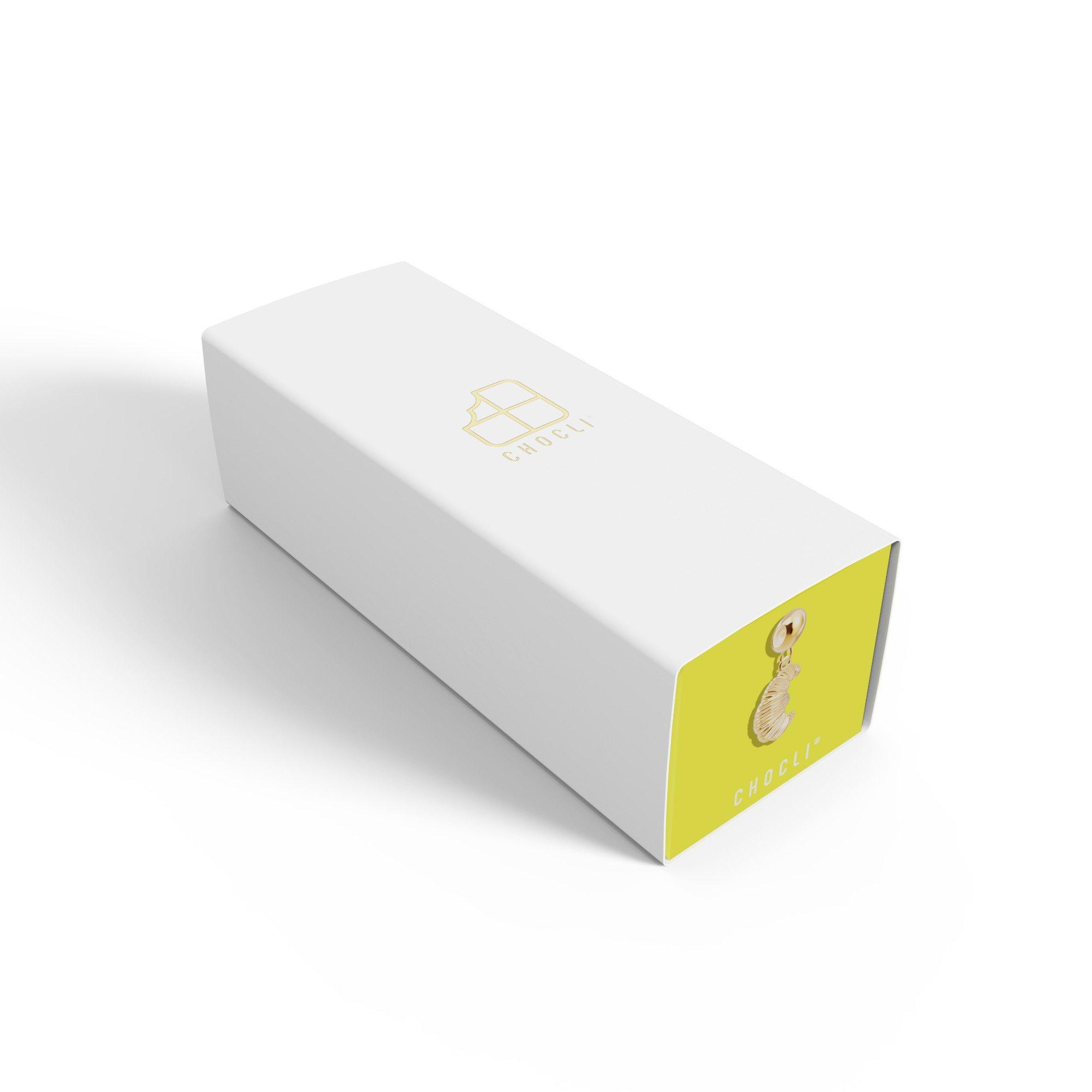 Chocli 18 Ayar Altın Kaplama Charm - Kruvasan