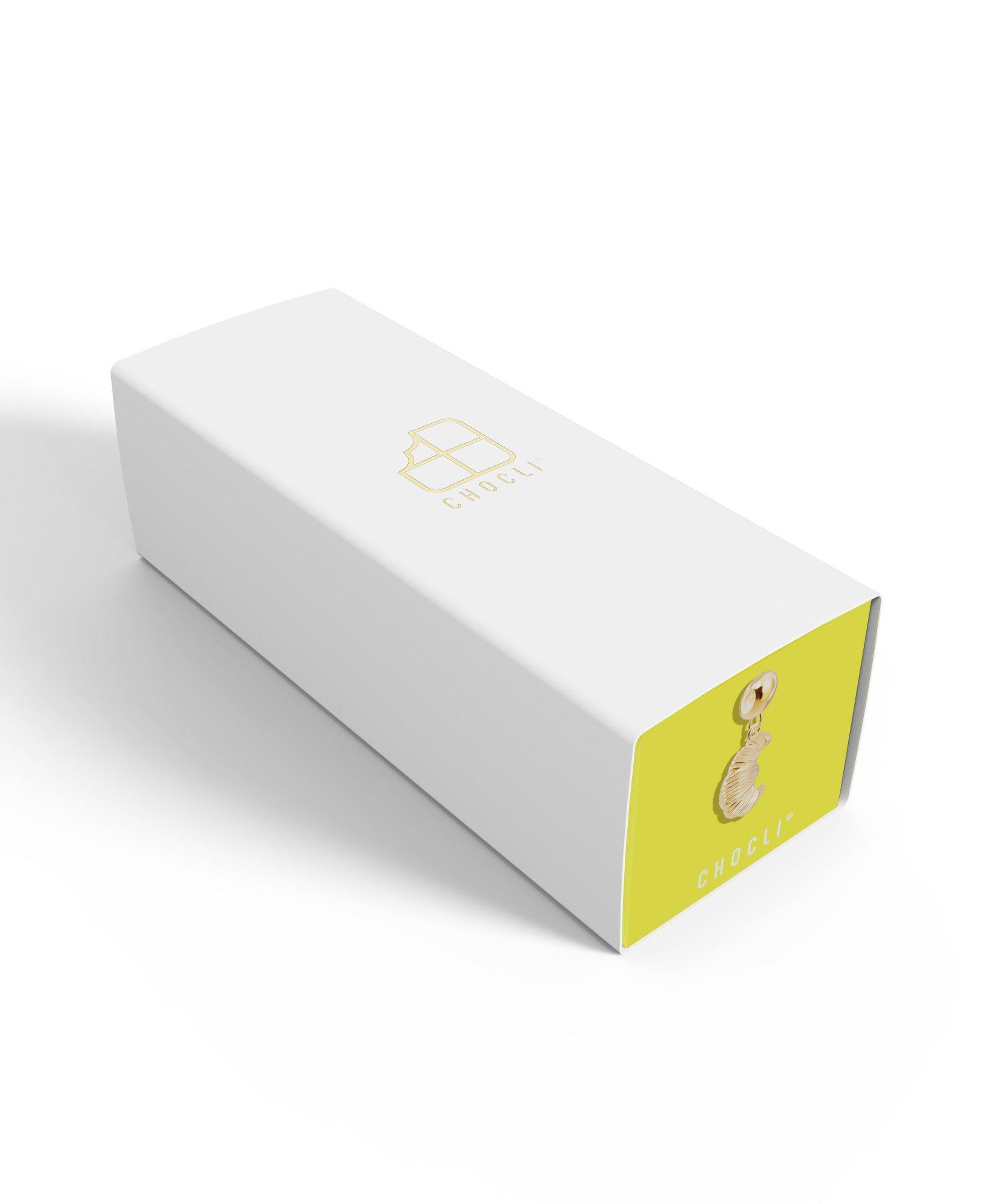 Chocli 18 Ayar Altın Kaplama Charm - Kruvasan