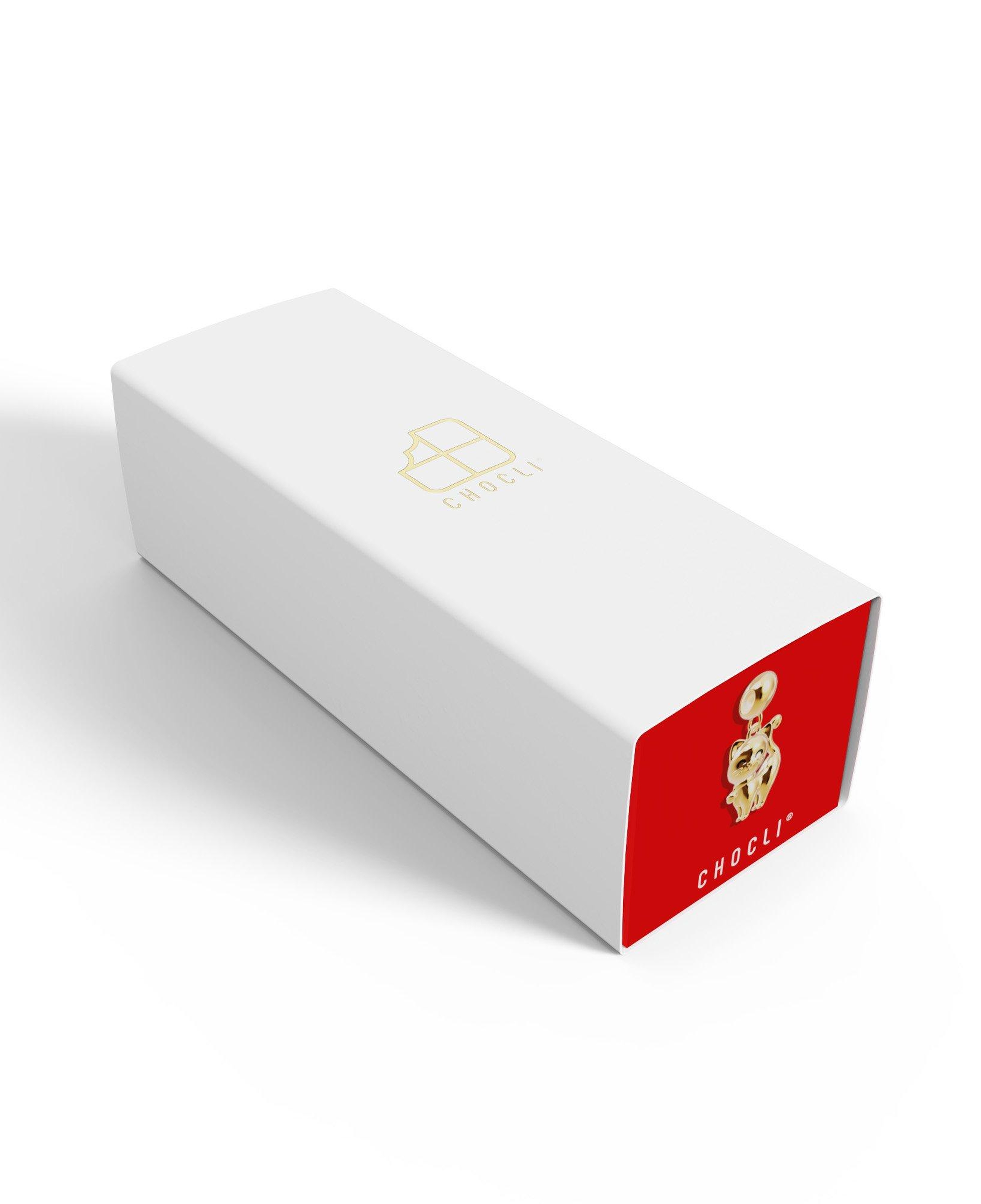 Chocli 18 Ayar Altın Kaplama Charm - Kedi