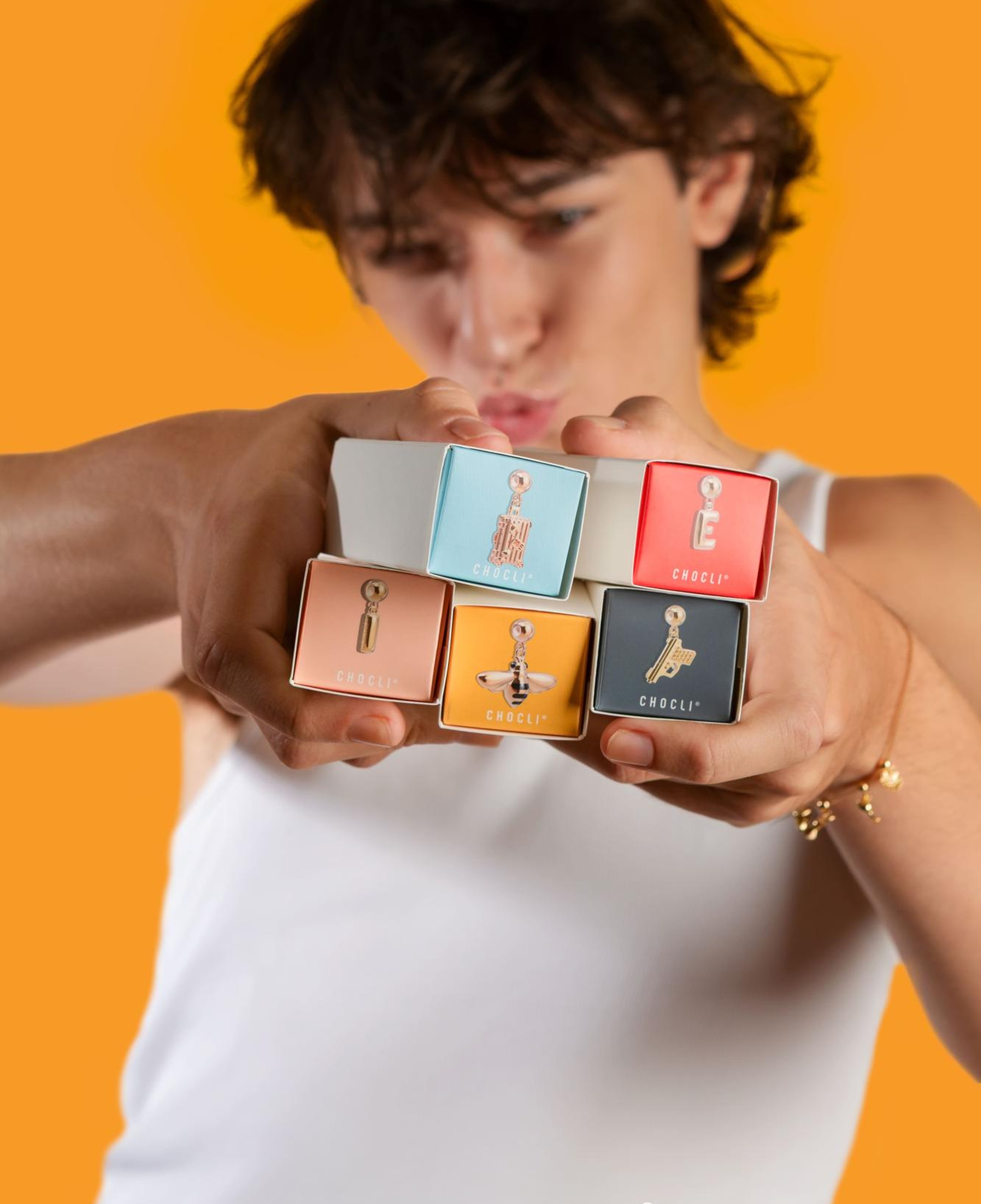 Chocli 18 Ayar Altın Kaplama Charm Rakam - 0 Sıfır