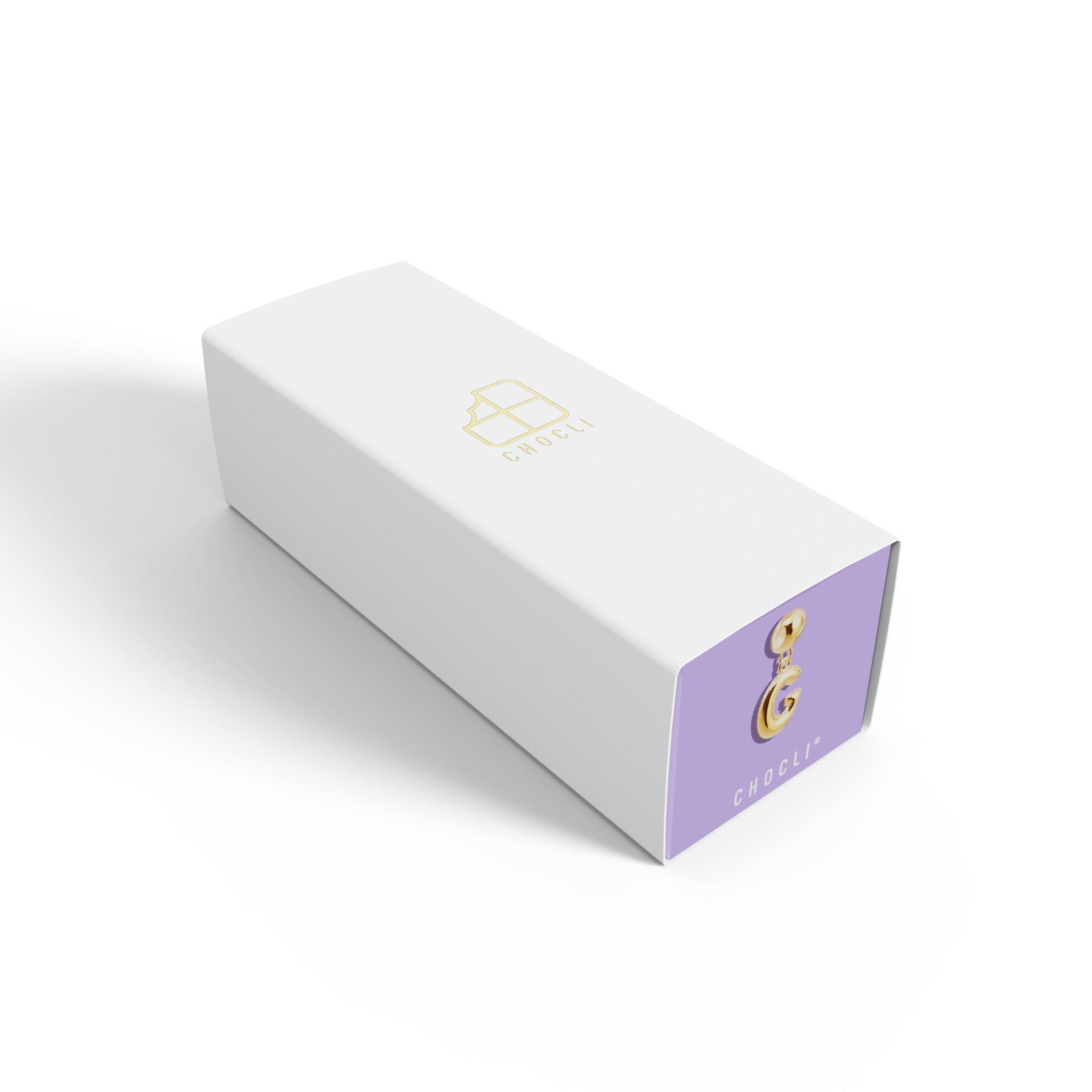 Chocli 18 Ayar Altın Kaplama Charm Harf - G