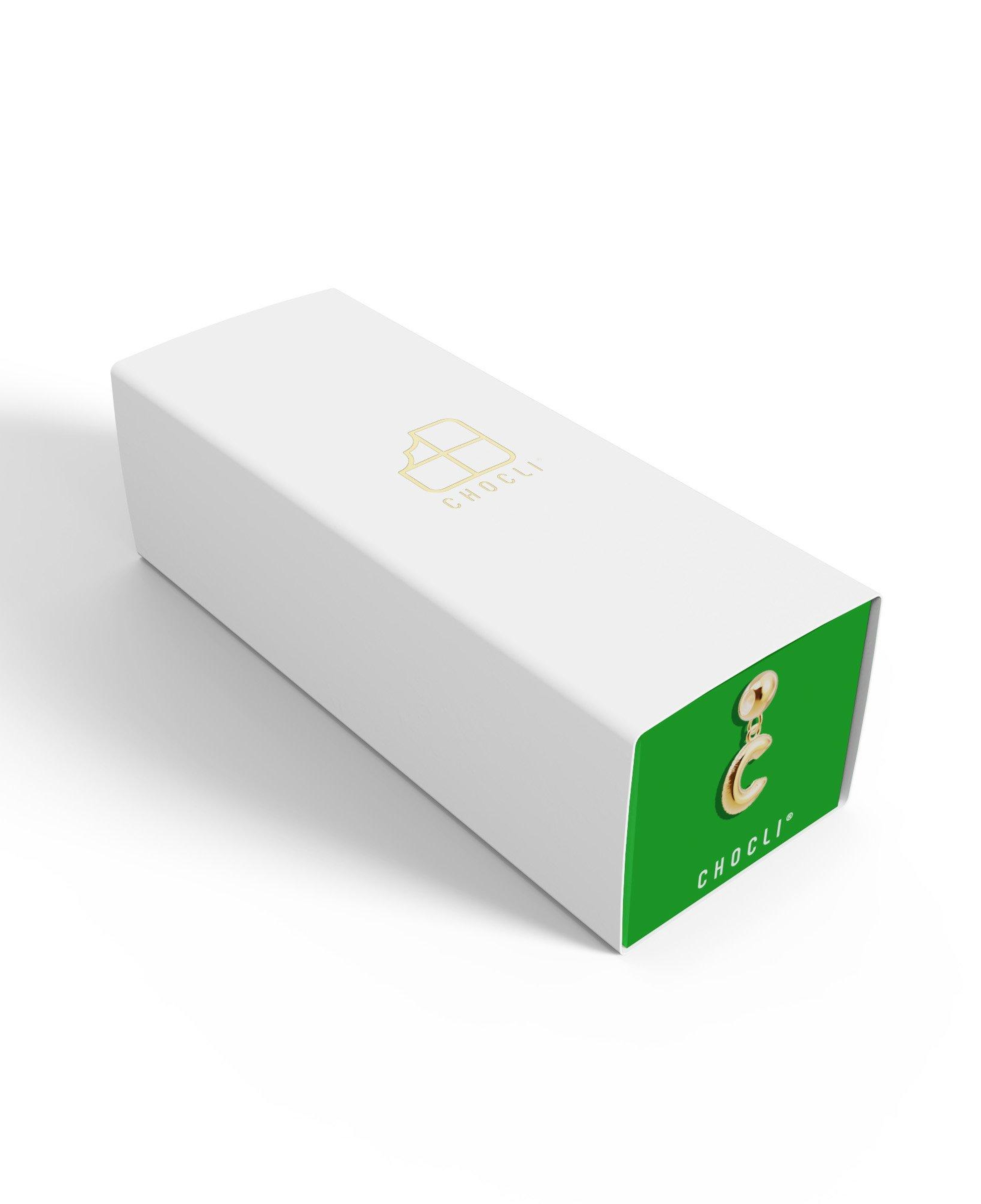 Chocli 18 Ayar Altın Kaplama Charm Harf - C