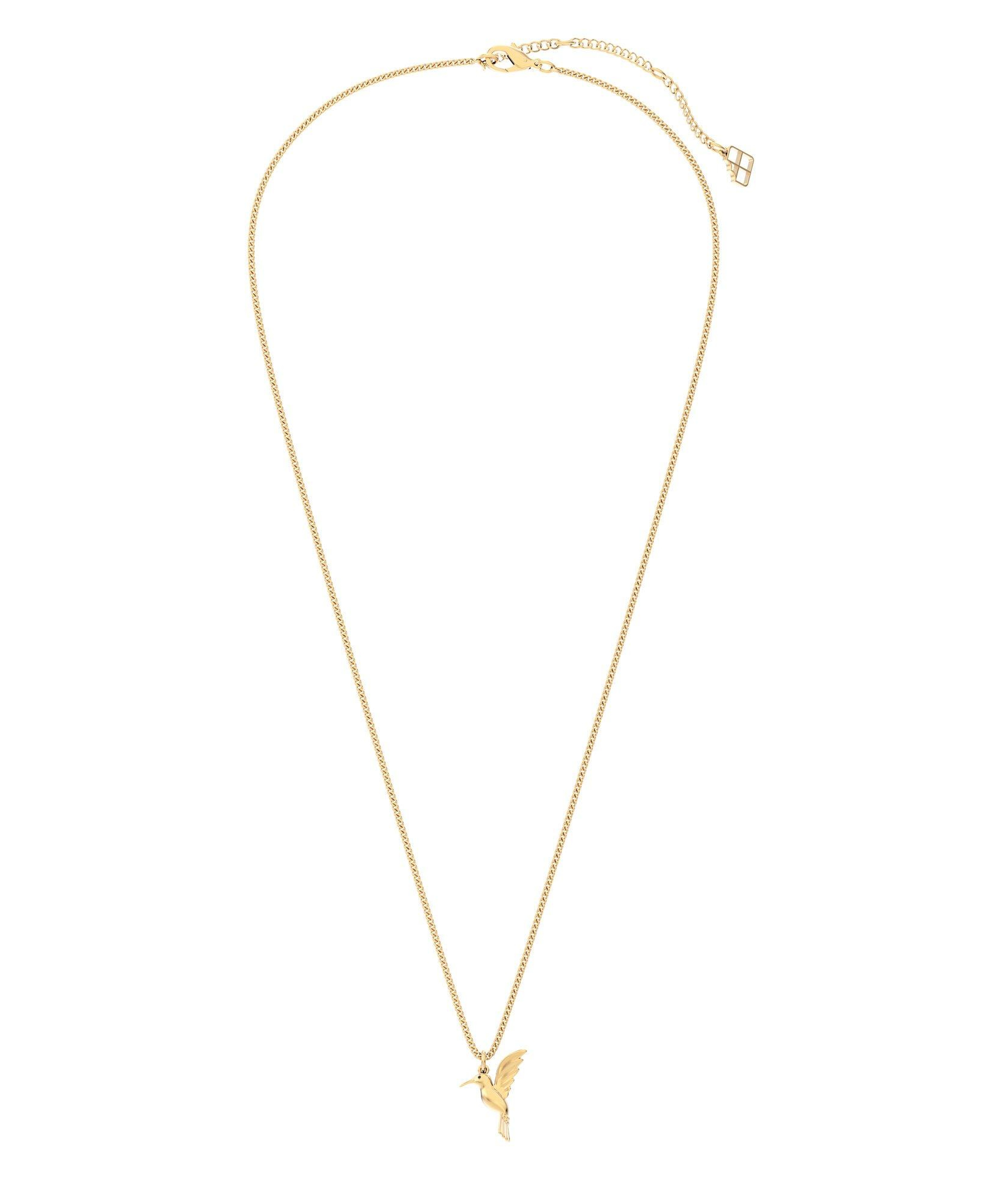 Chocli 18 Ayar Altın Kaplama  Humming Bird Kolye