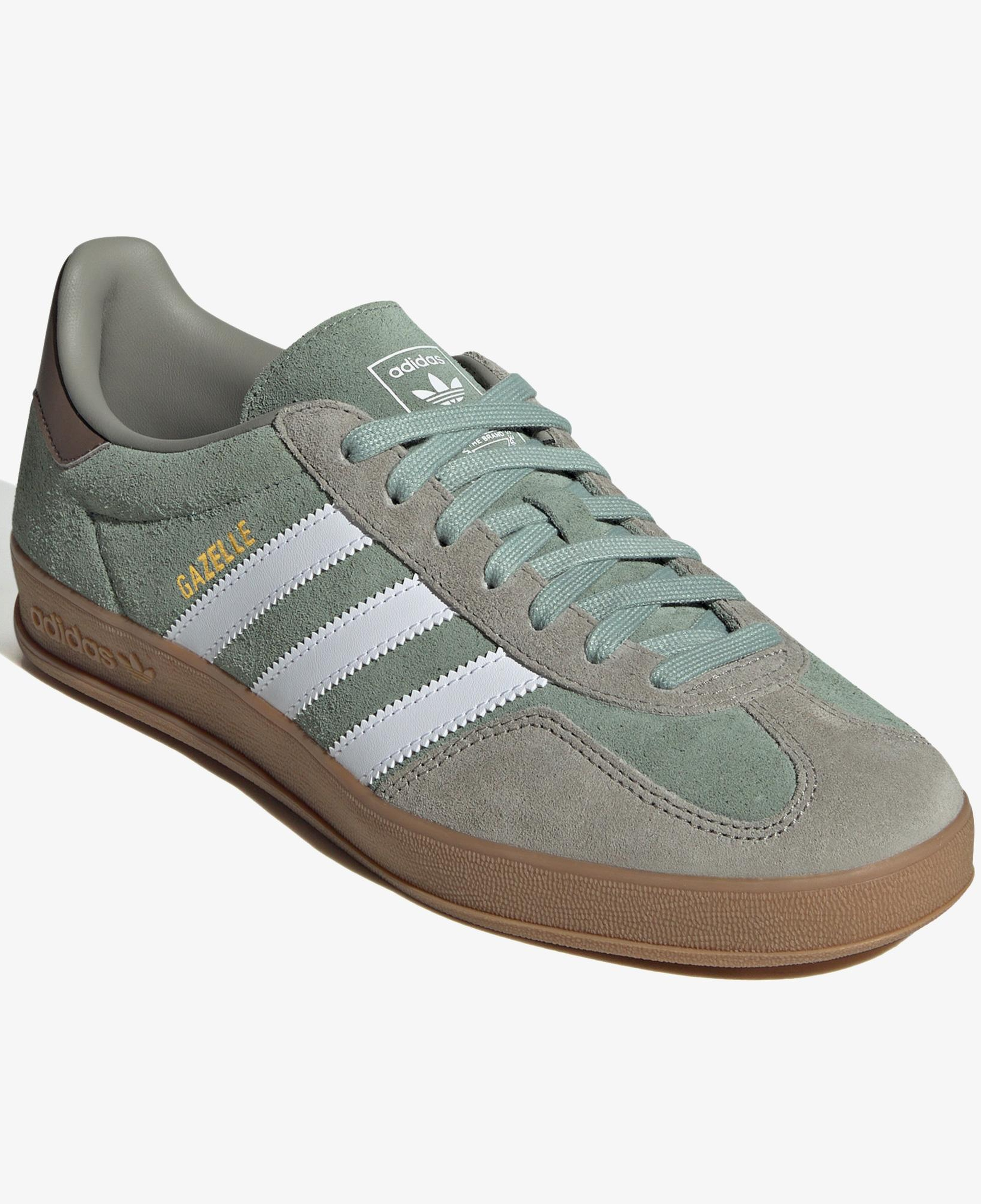 adidas Gazelle Indoor Unisex Yeşil Spor Ayakkabı