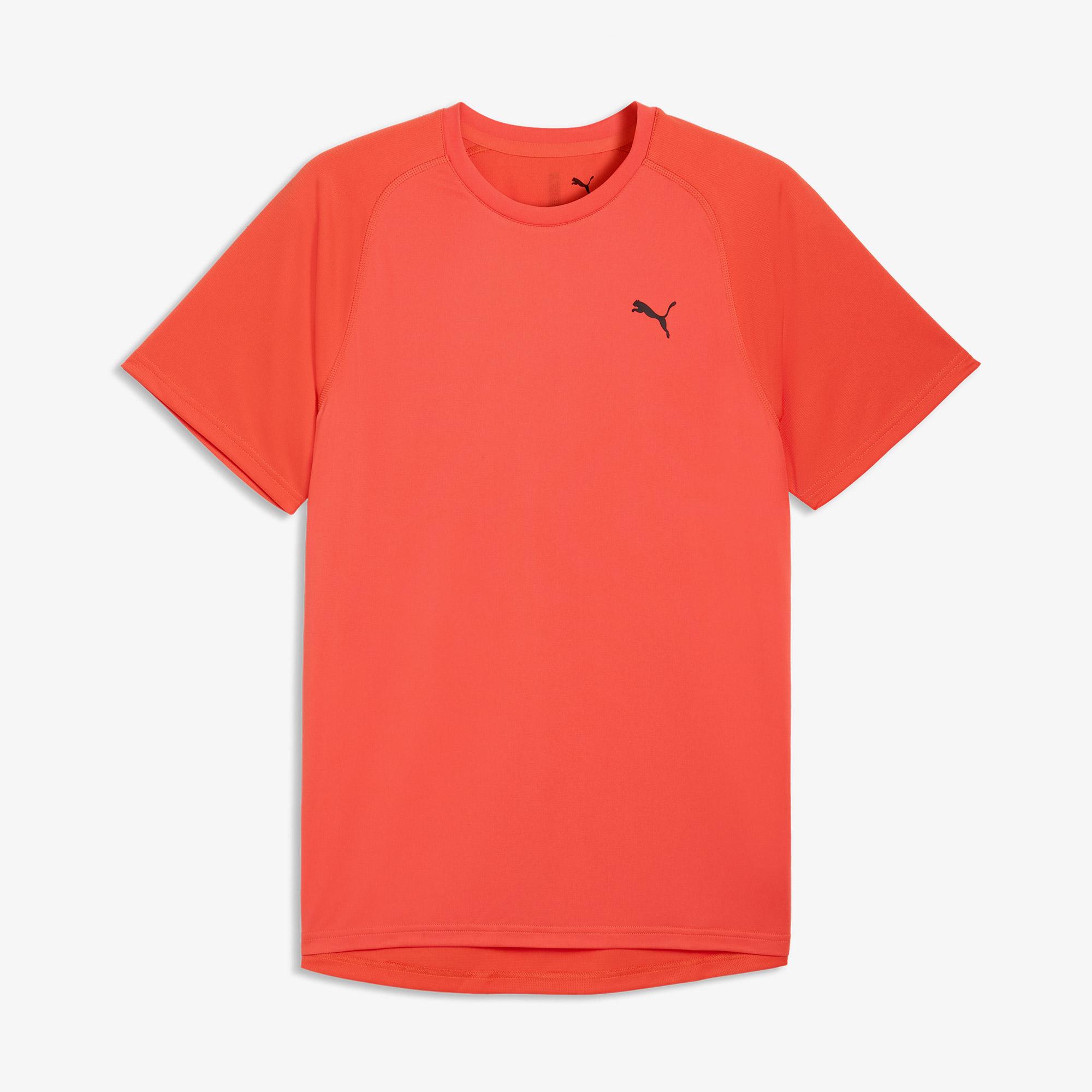 Puma Pwrtrain Fabric Mix Erkek Kırmızı Antrenman T-Shirt
