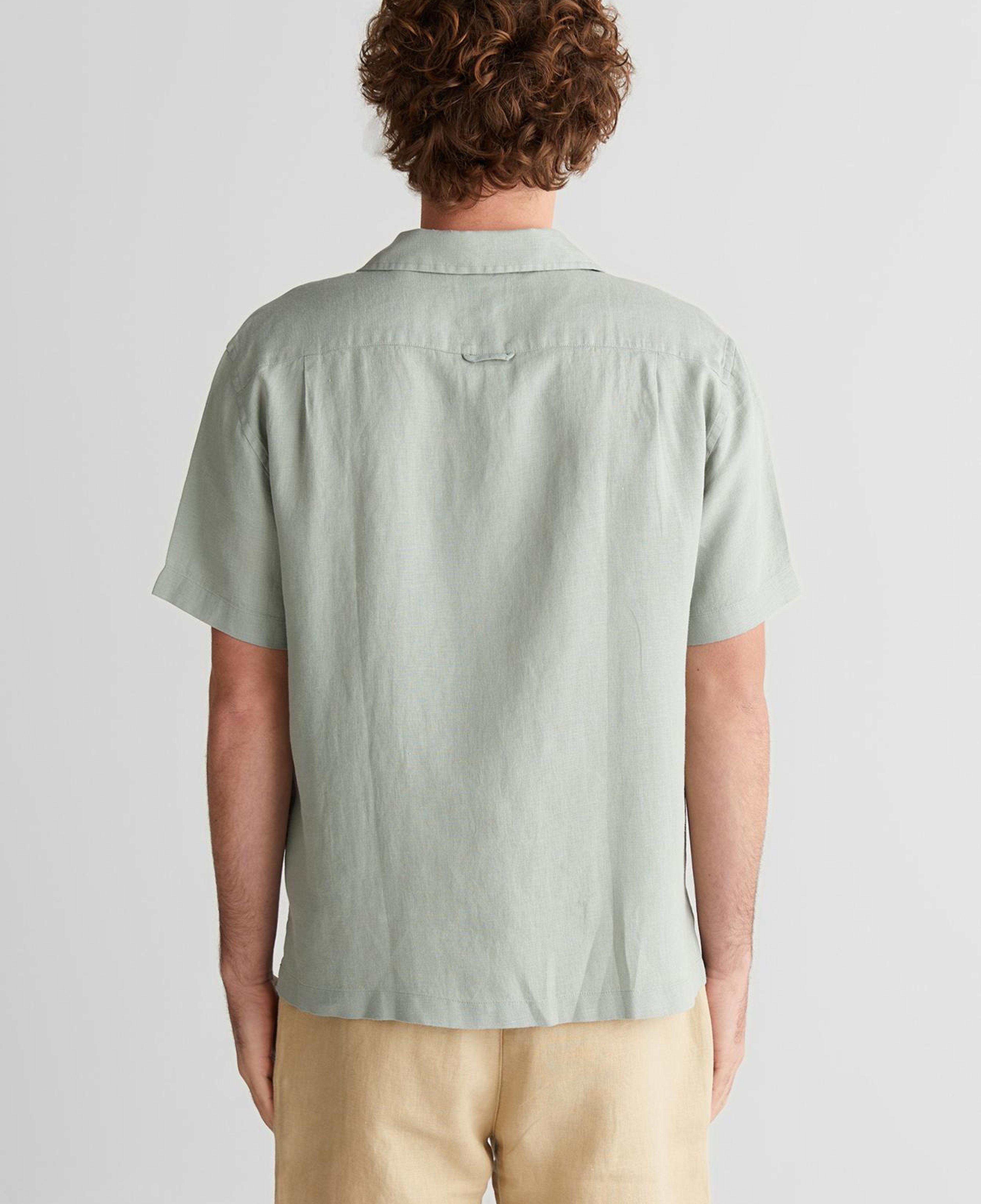 GANT Erkek Yeşil Düğmeli Yaka Gömlek