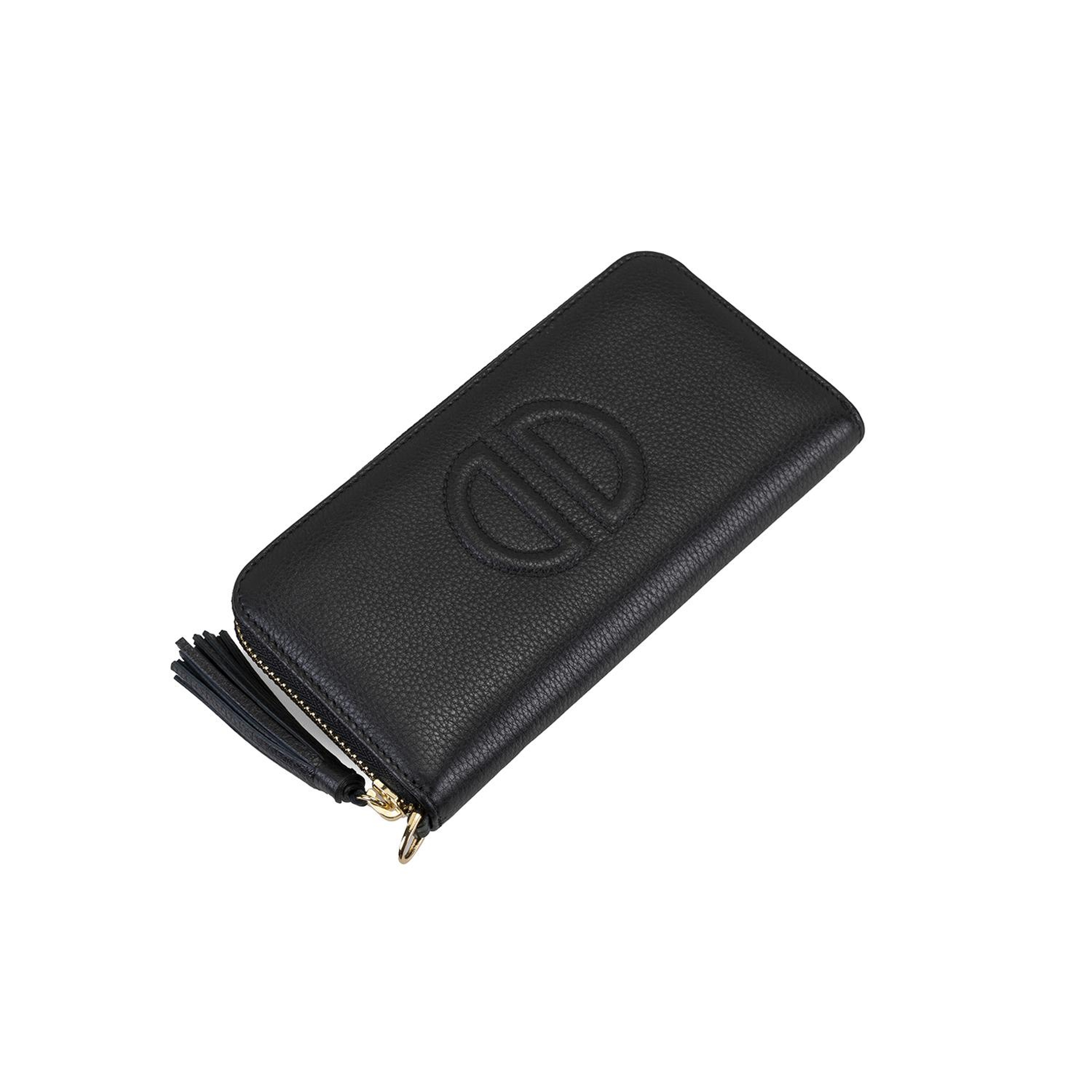 Kathleen Siyah Kadın Deri Cüzdan