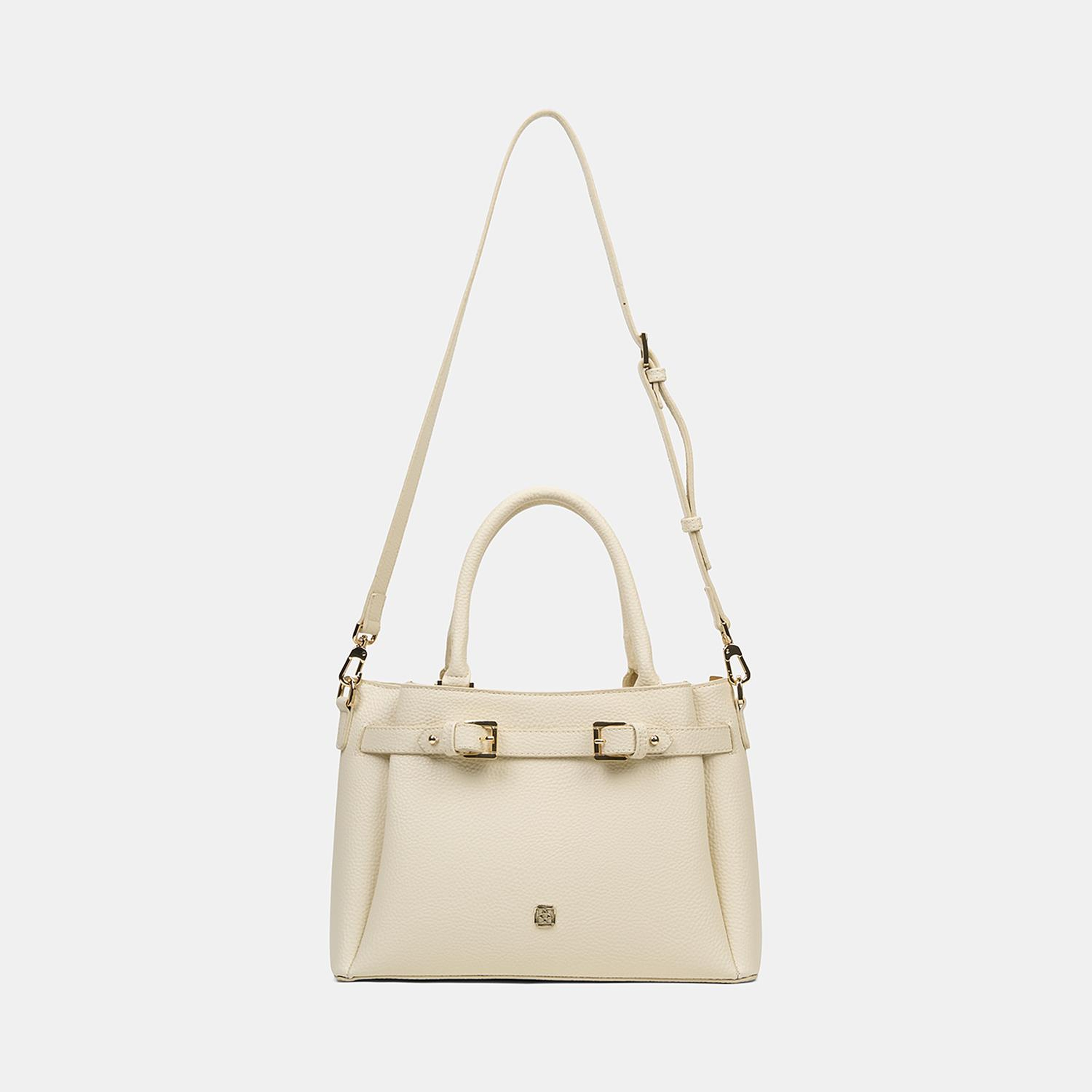 Kadın Ekru Omuz Askılı El Çantası