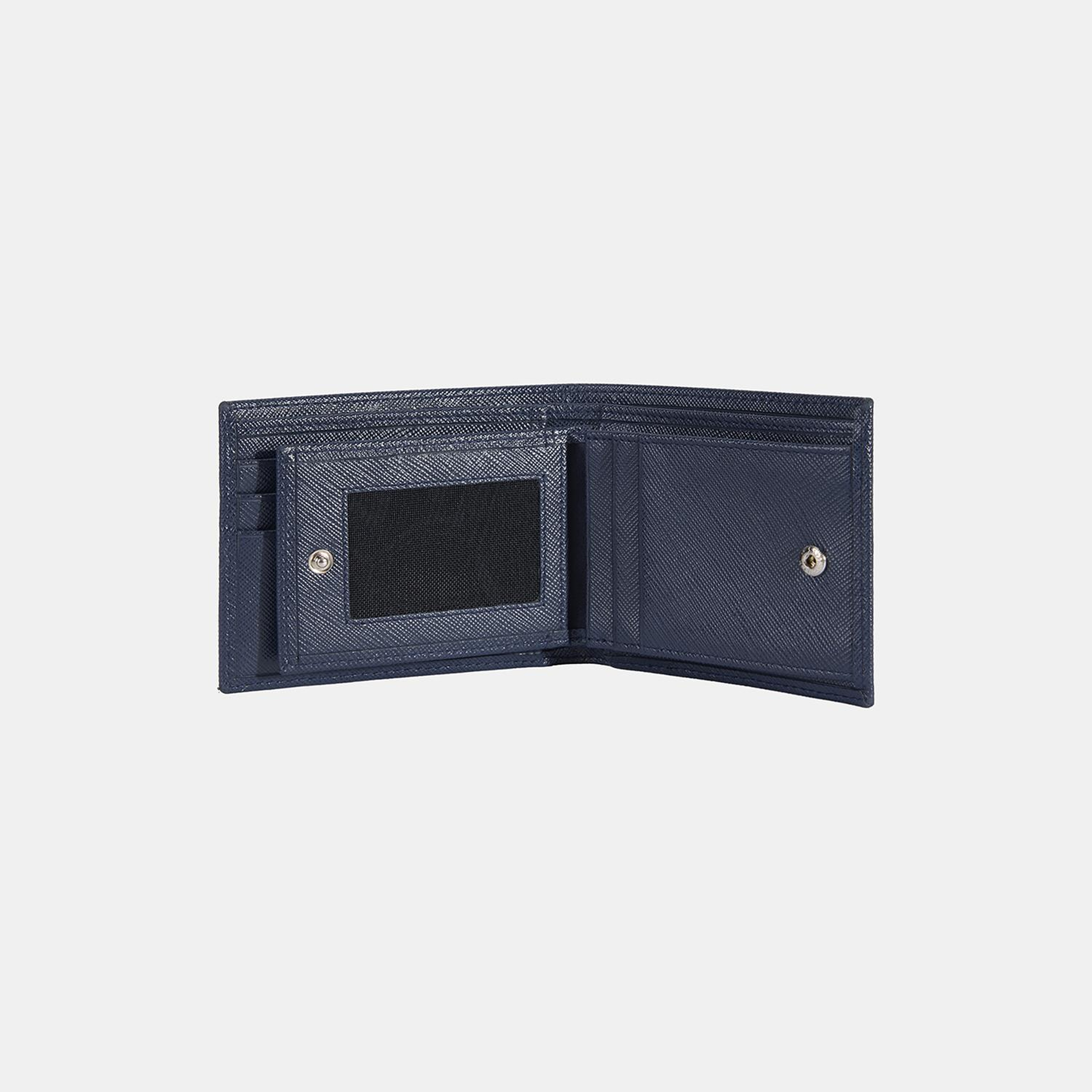 Erkek Lacivert Deri Cüzdan