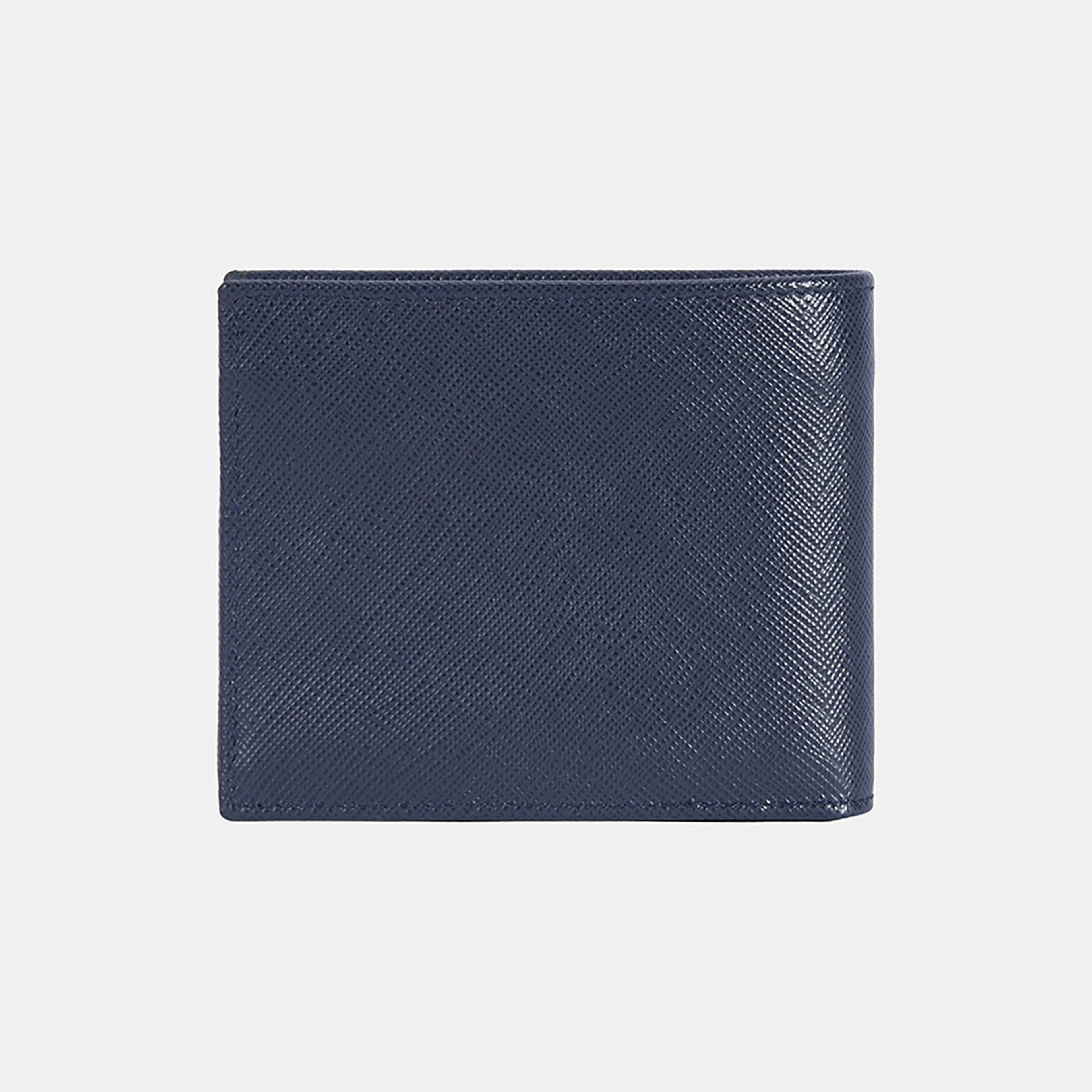 Erkek Lacivert Deri Cüzdan