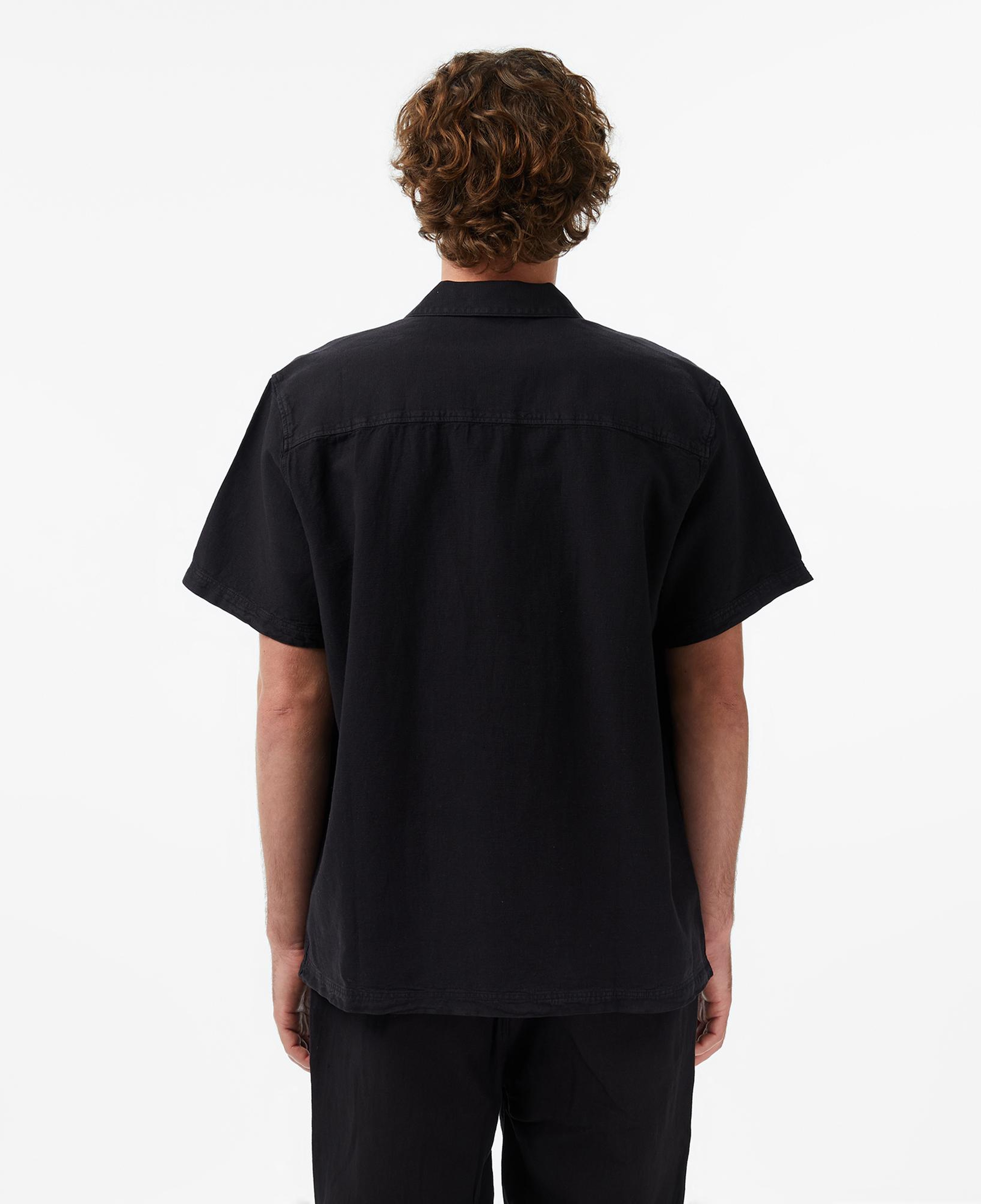 UNITED4 Comfort Fit Erkek Siyah Gömlek