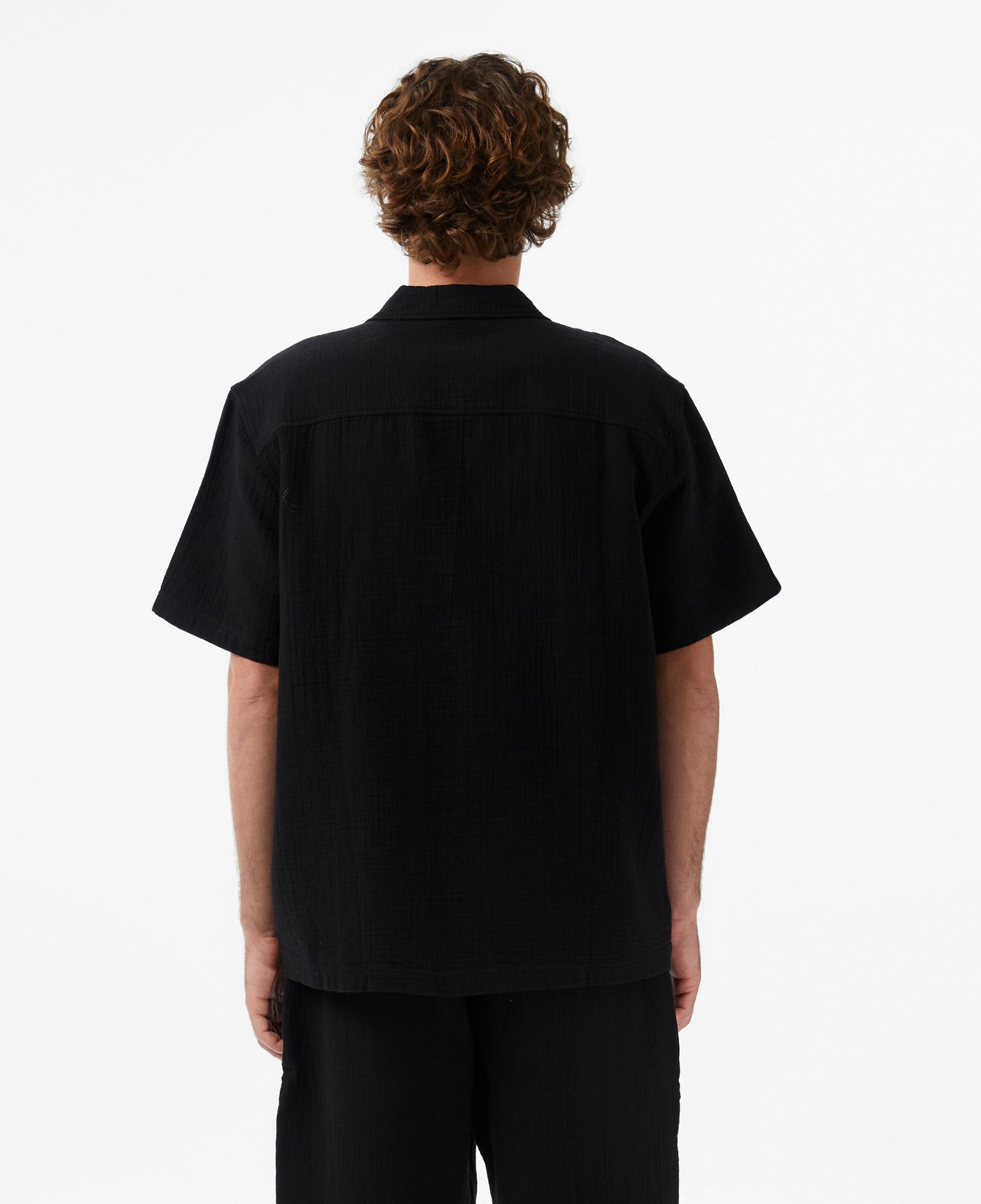 UNITED4 Comfort Fit Erkek Siyah Gömlek