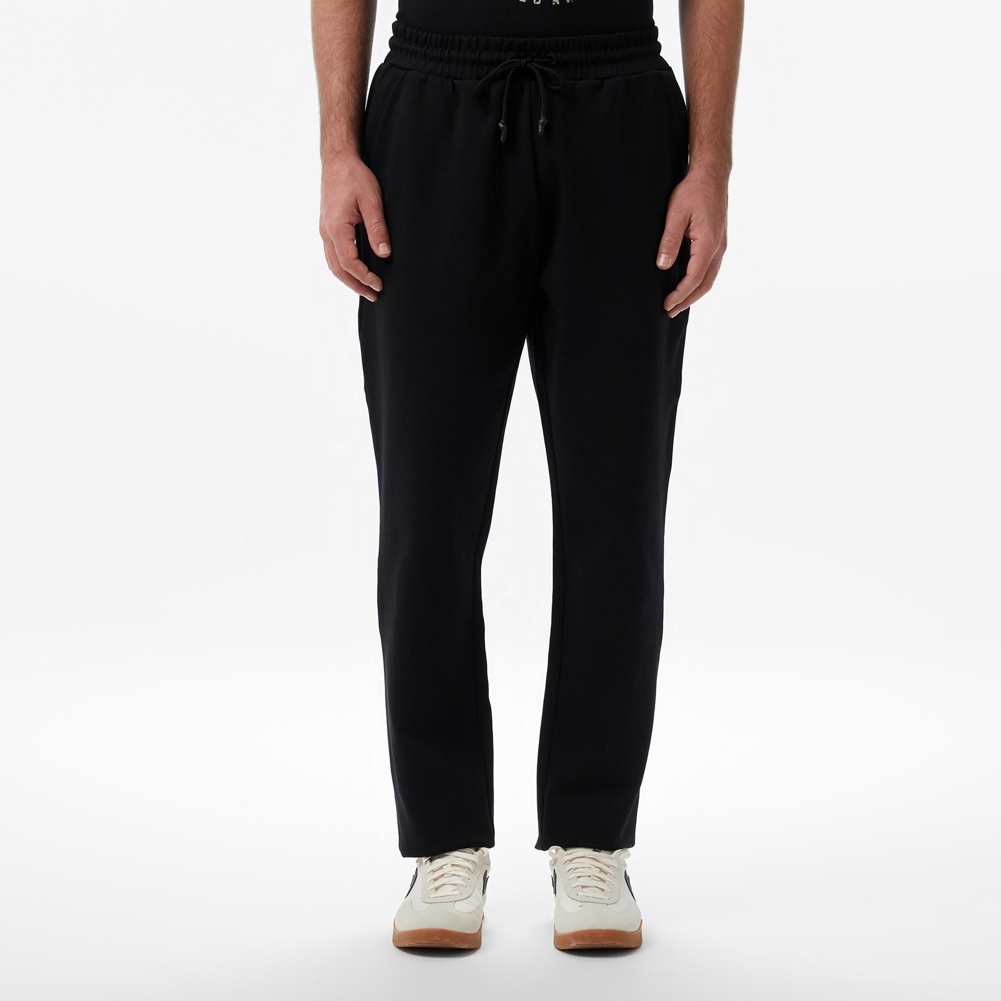 UNITED4 Regular Fit Erkek Siyah Eşofman Altı