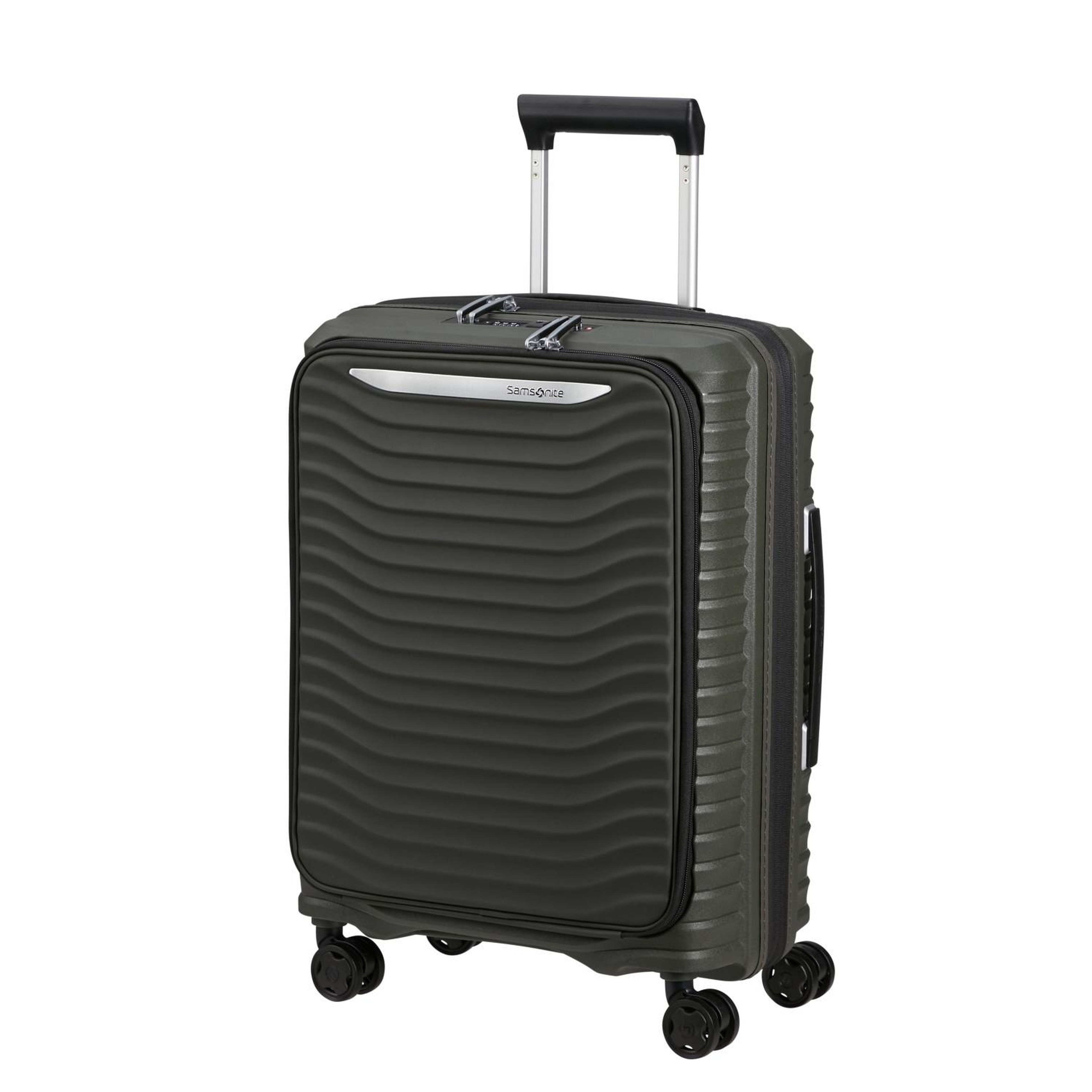 Samsonite Koyu Yeşil Upscape Körüklü - Kabin Boy Valiz