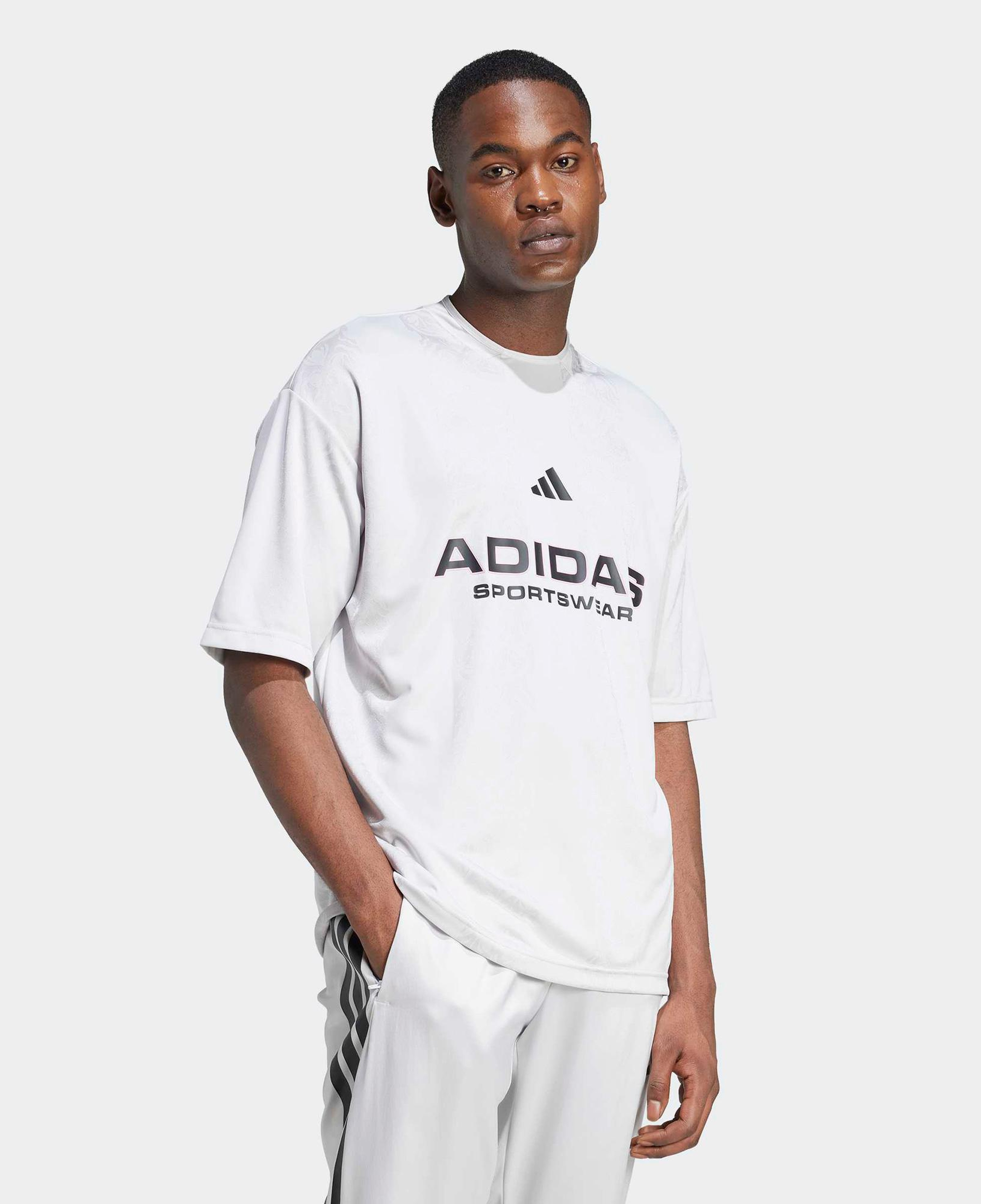 adidas Common Goal Erkek Gri T-Shirt
