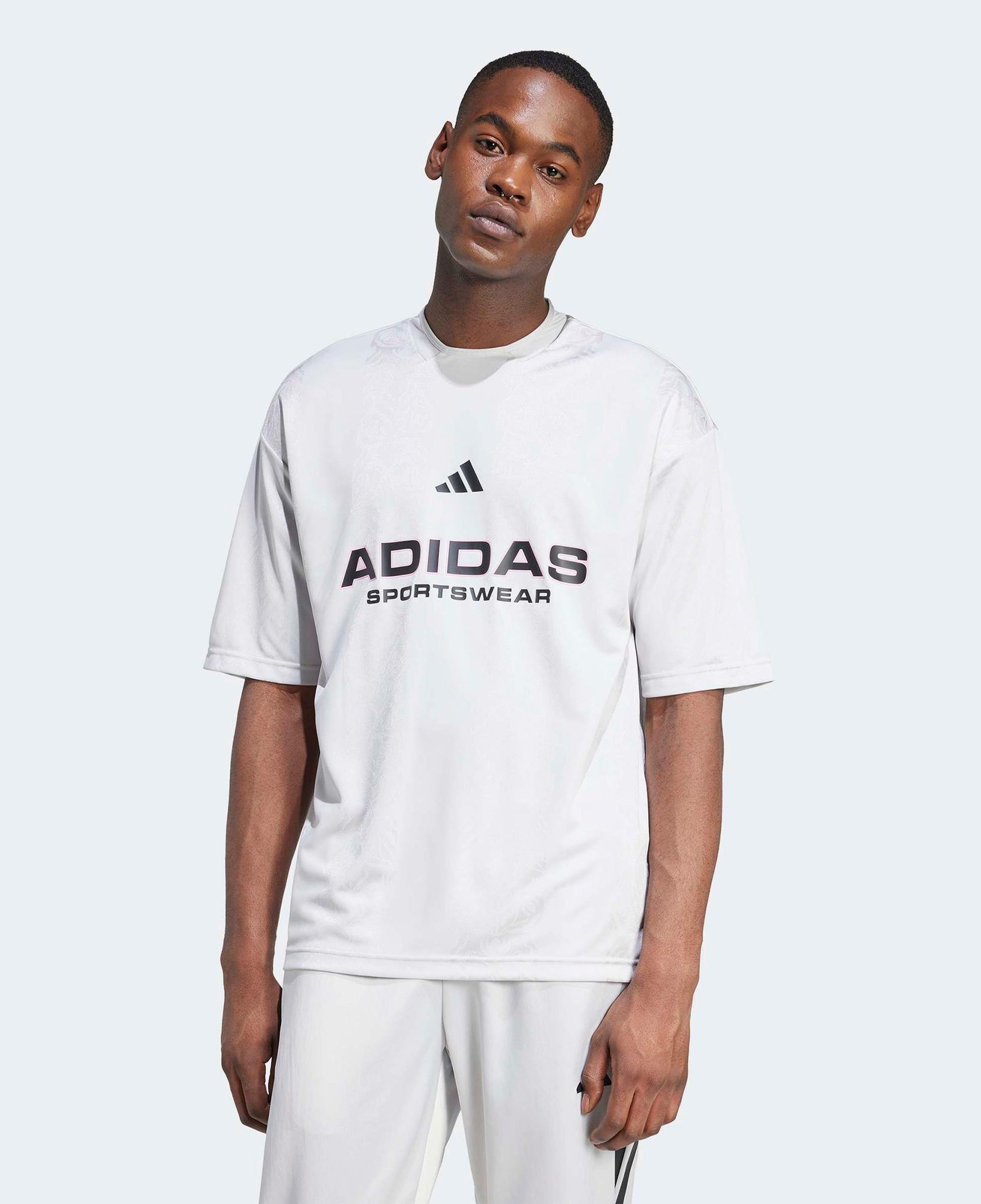 adidas Common Goal Erkek Gri T-Shirt