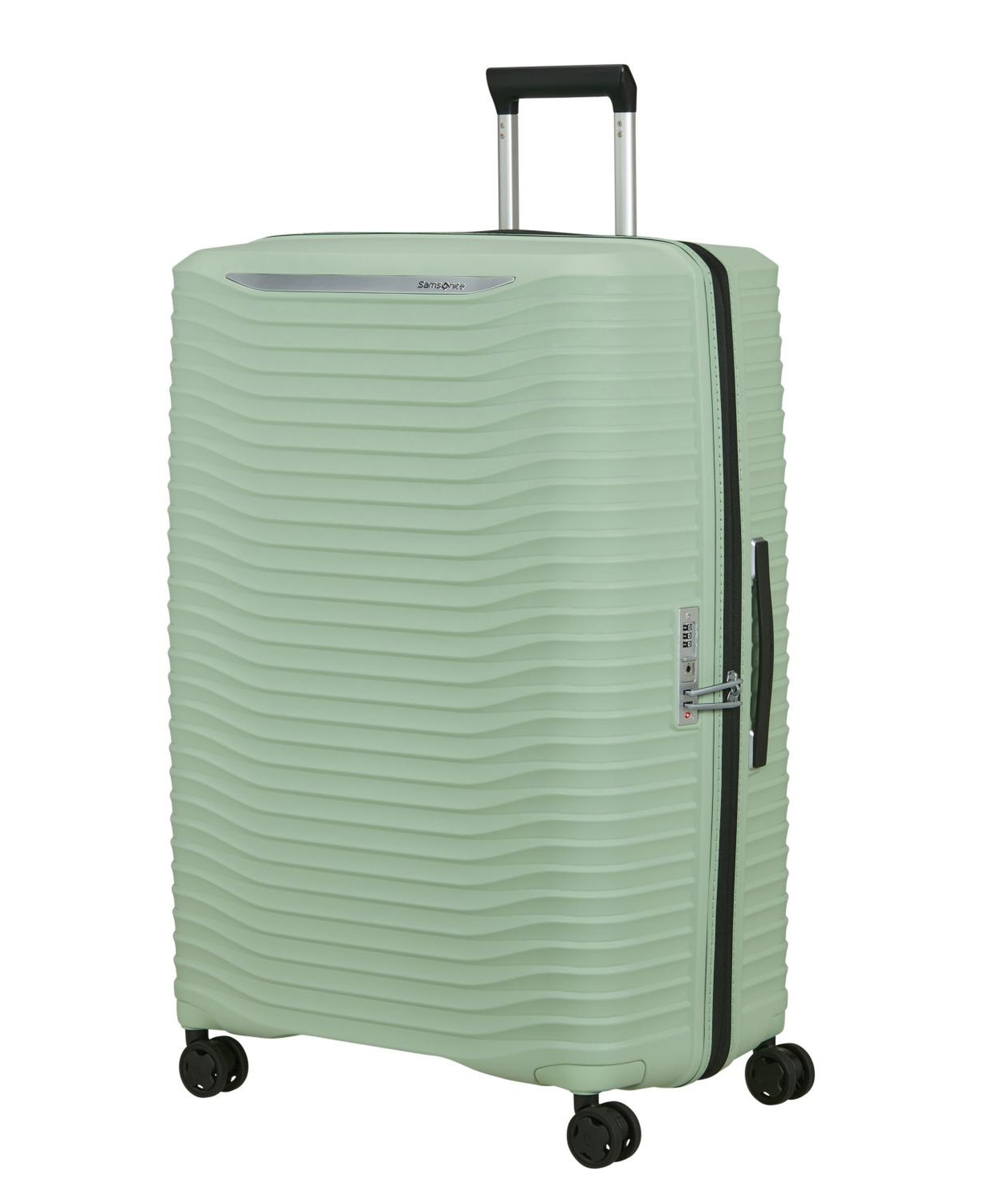 Samsonite Yeşil Upscape Spinner Körüklü 81/30 Ekstra Büyük Boy Valiz
