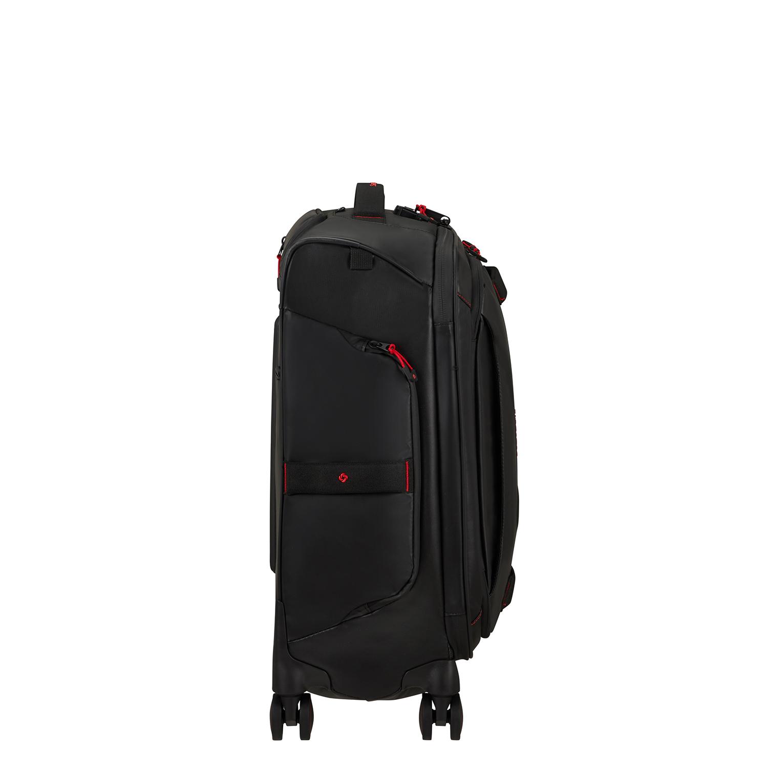 Samsonite Siyah Ecodiver - 4 Tekerlekli Duffle 55 cm Kabin Boy Valiz