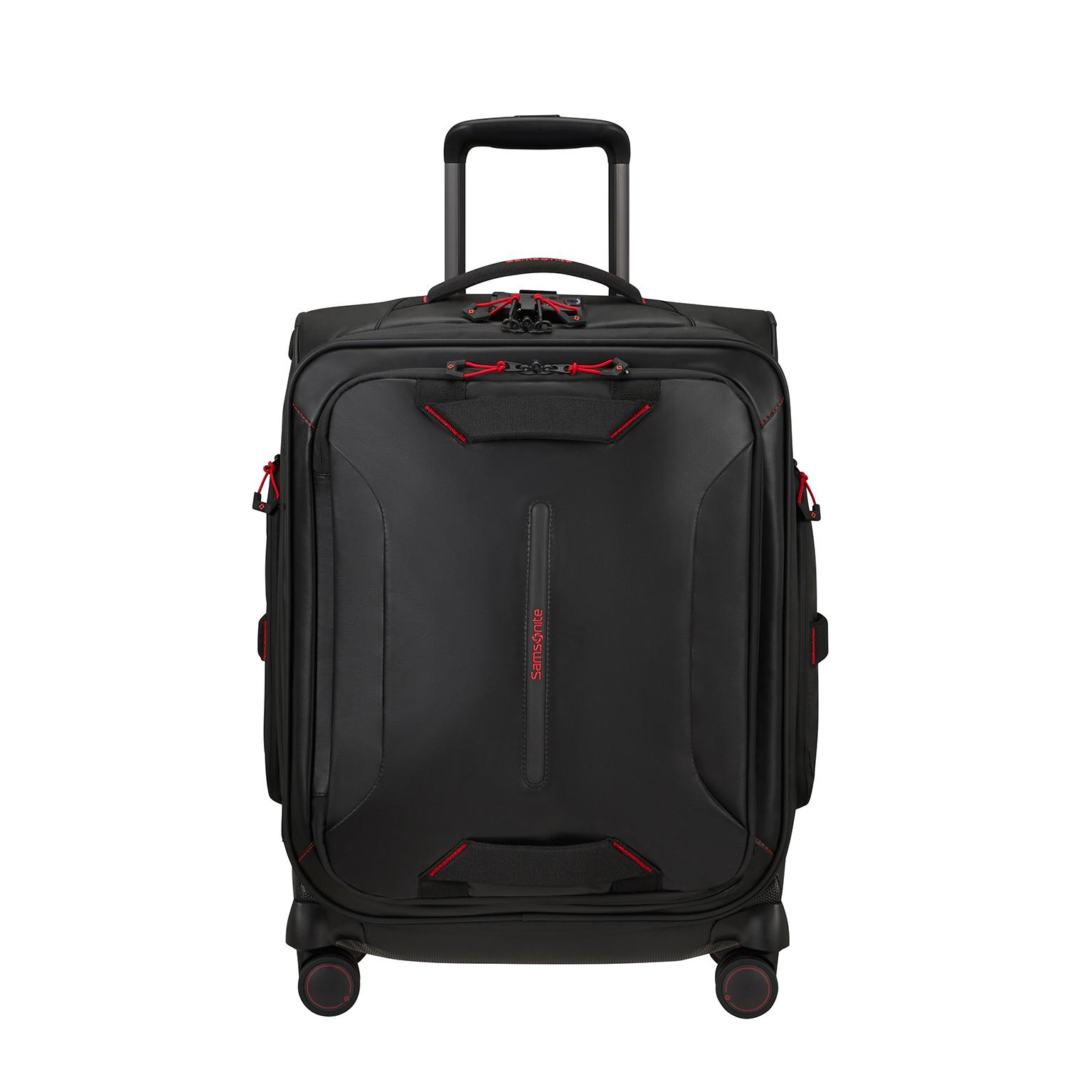 Samsonite Siyah Ecodiver - 4 Tekerlekli Duffle 55 cm Kabin Boy Valiz