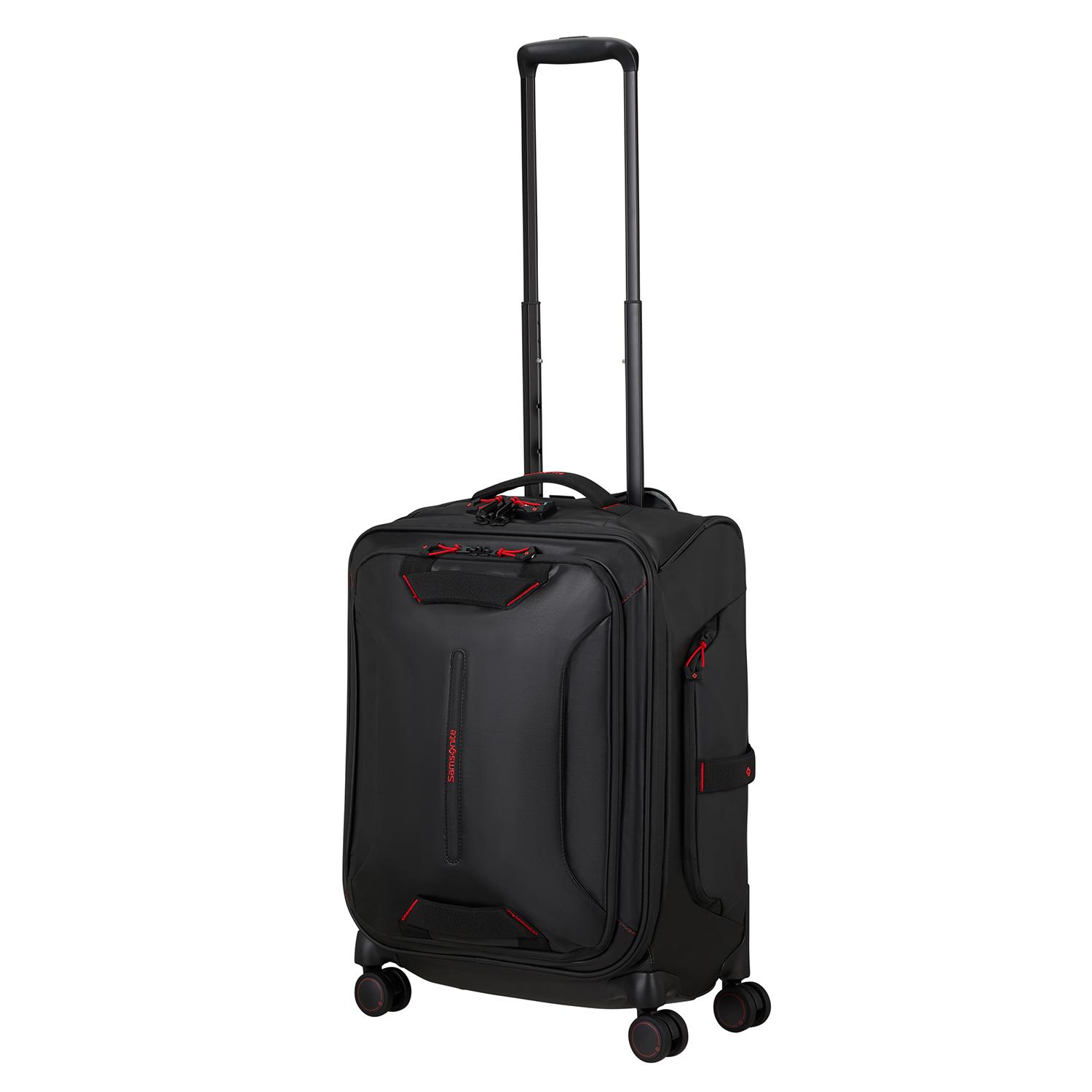 Samsonite Siyah Ecodiver - 4 Tekerlekli Duffle 55 cm Kabin Boy Valiz