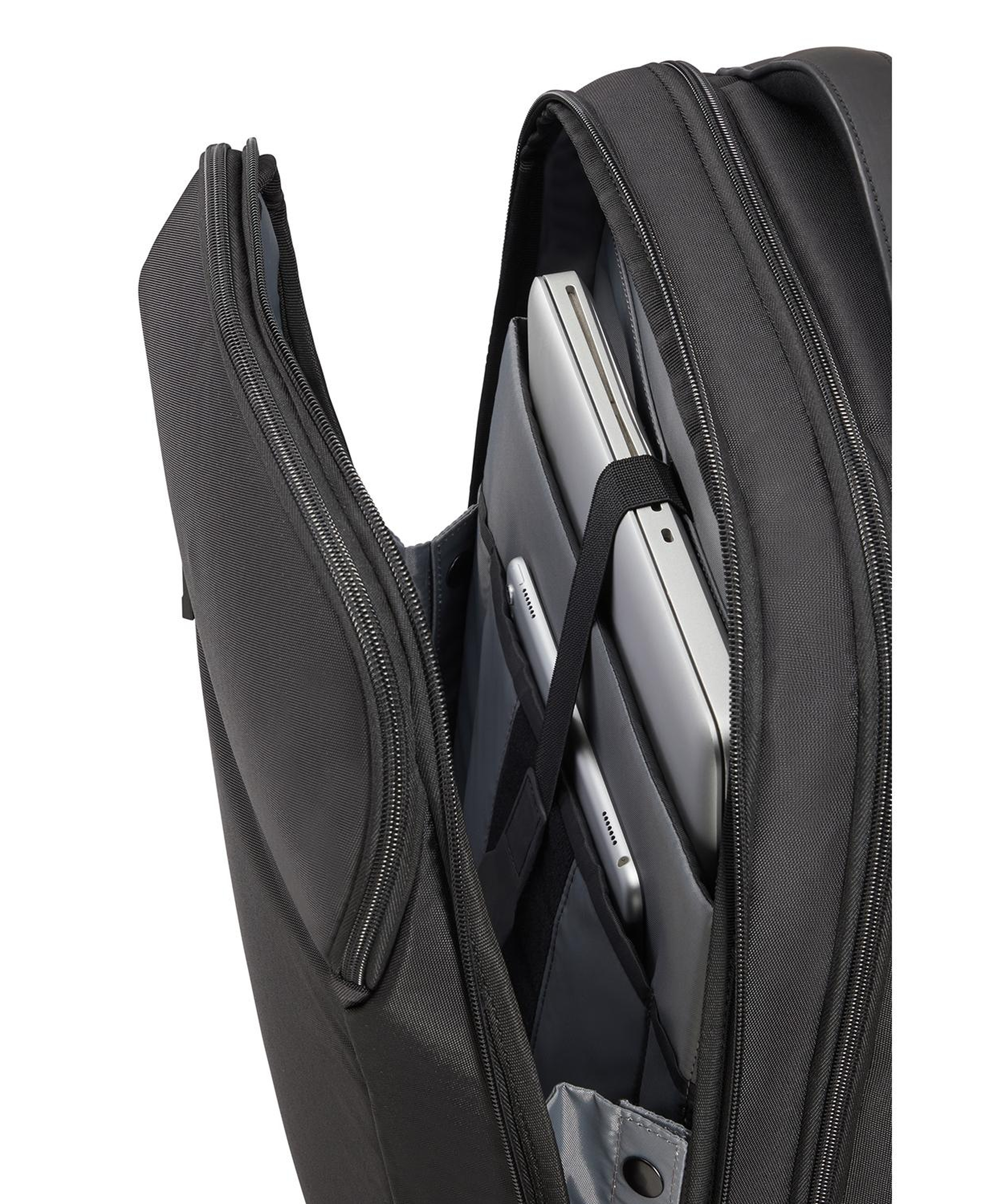 Samsonite Siyah Litepoint - 2 Tekerlekli Laptop Sırt Çantası 17.3"
