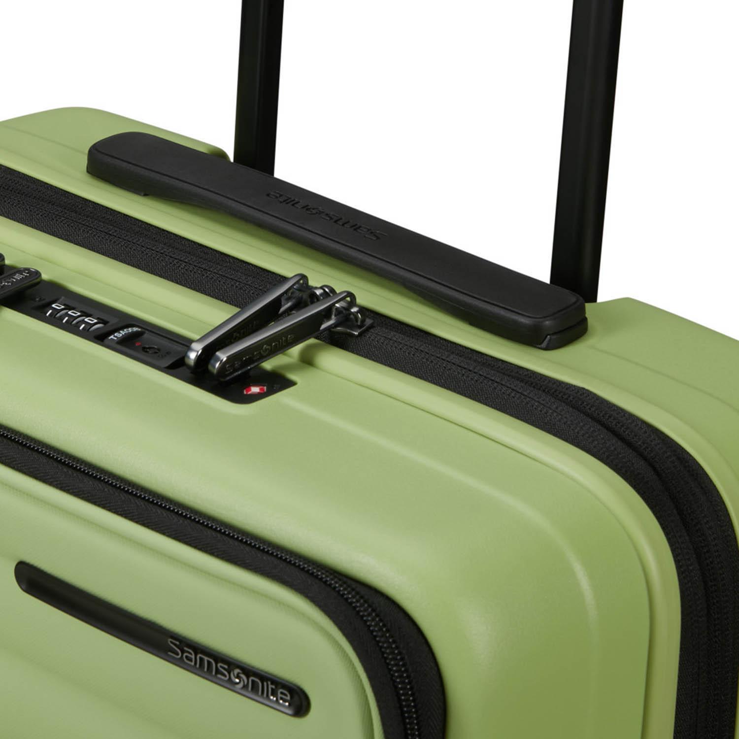 Samsonite Yeşil Restackd - Körüklü 55/20 Kabin Boy Valiz