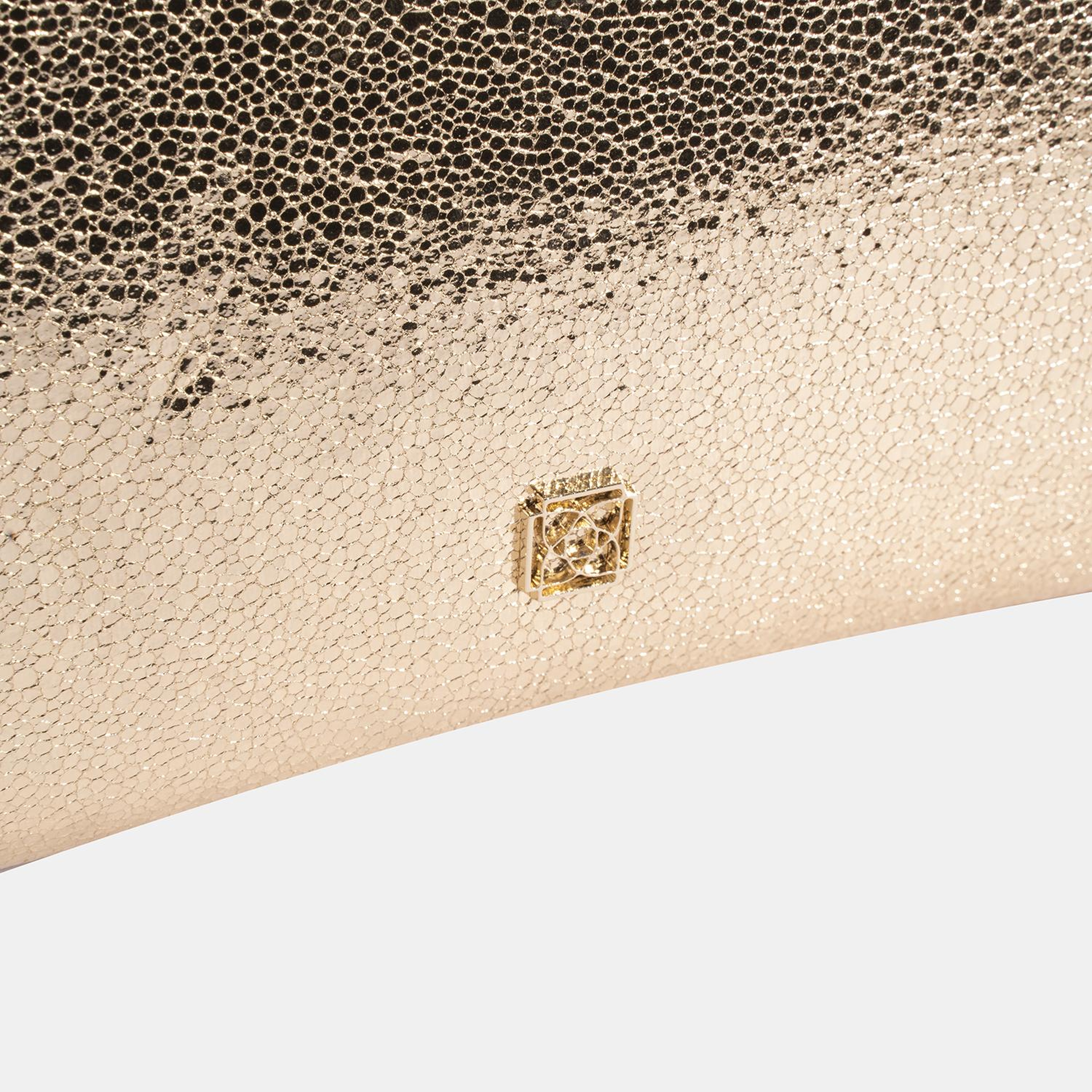 Kadın Gold Omuz Askılı Portföy Çanta