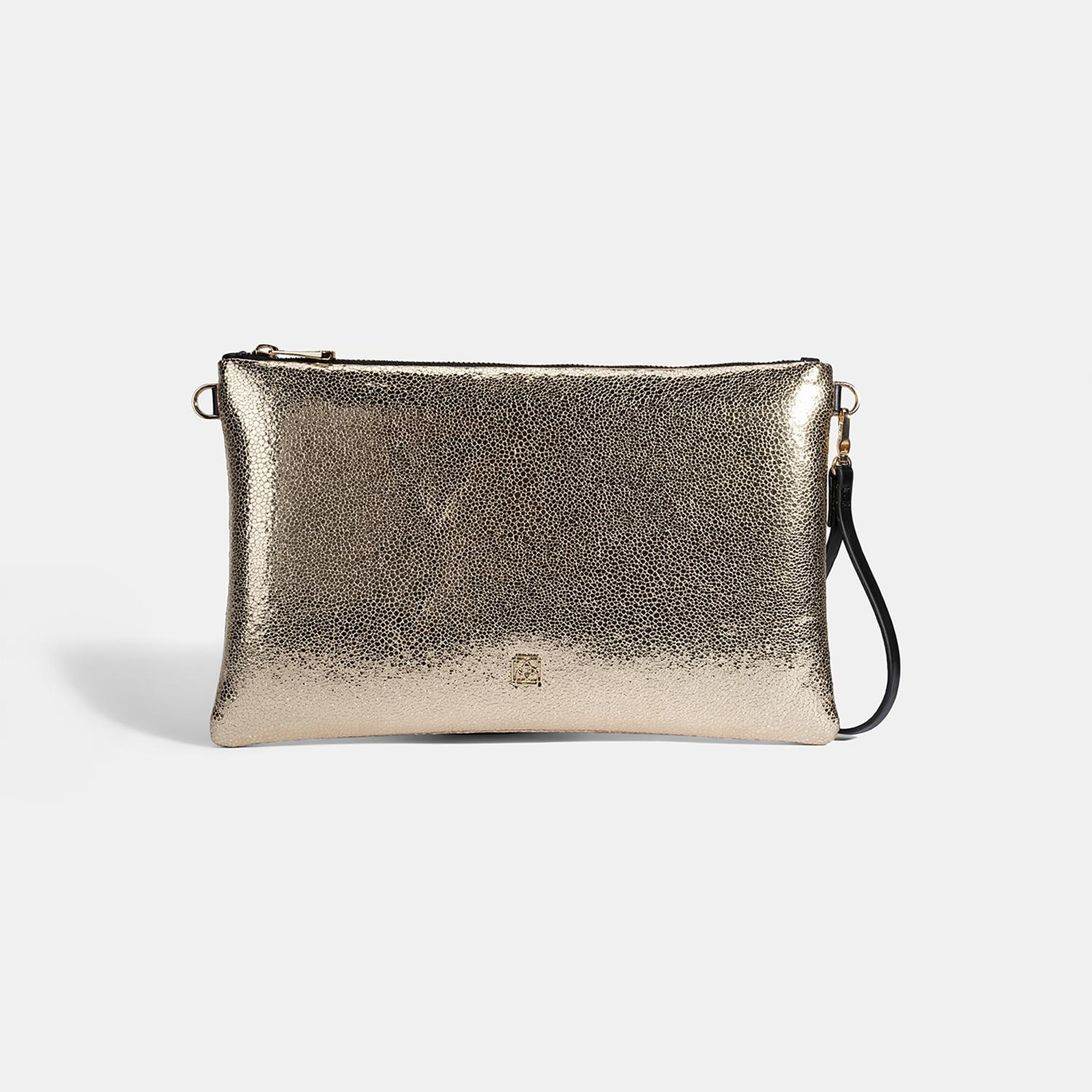 Kadın Gold Omuz Askılı Portföy Çanta