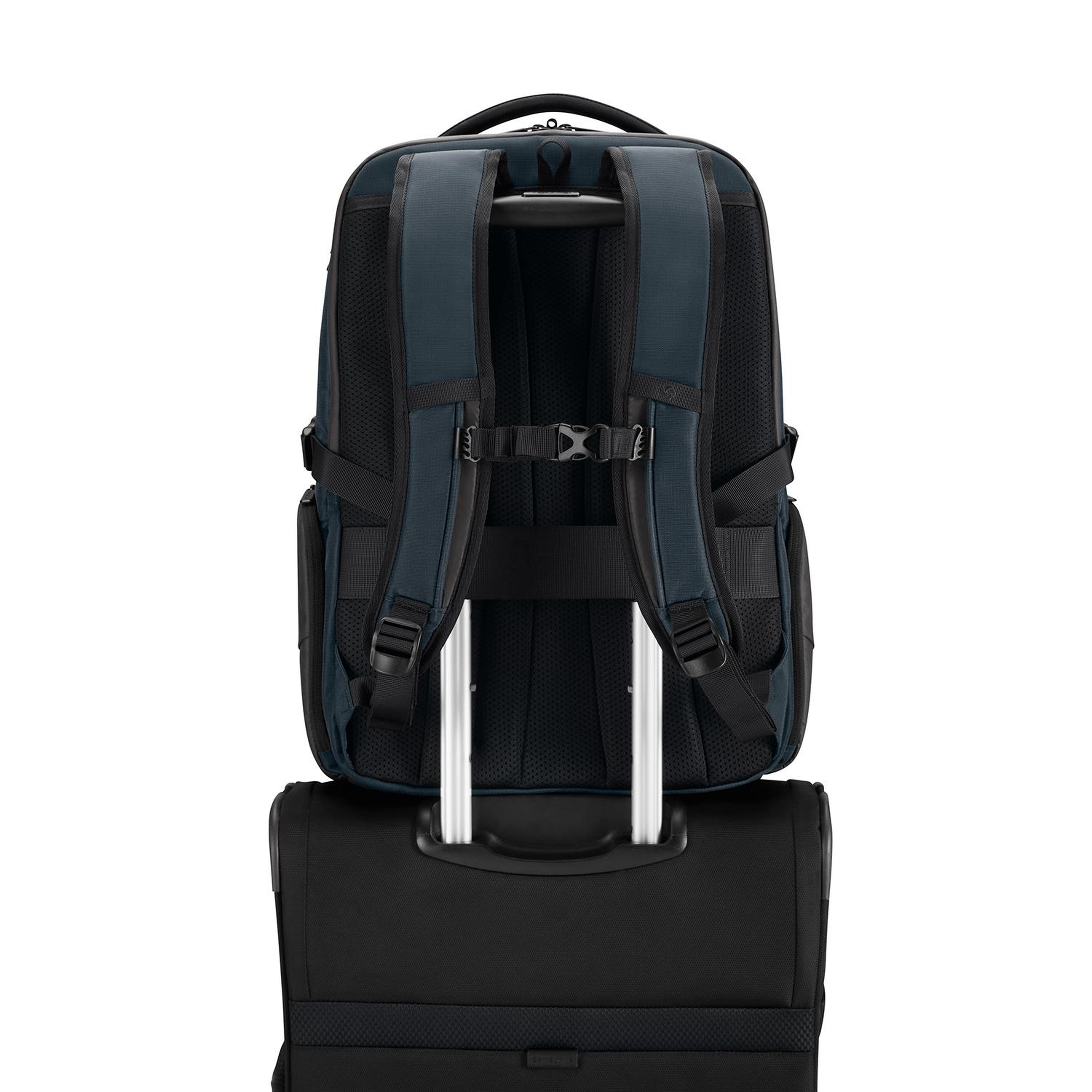 Samsonite Lacivert Biz2go - Körüklü Sırt Çantası 17.3" Overnıght