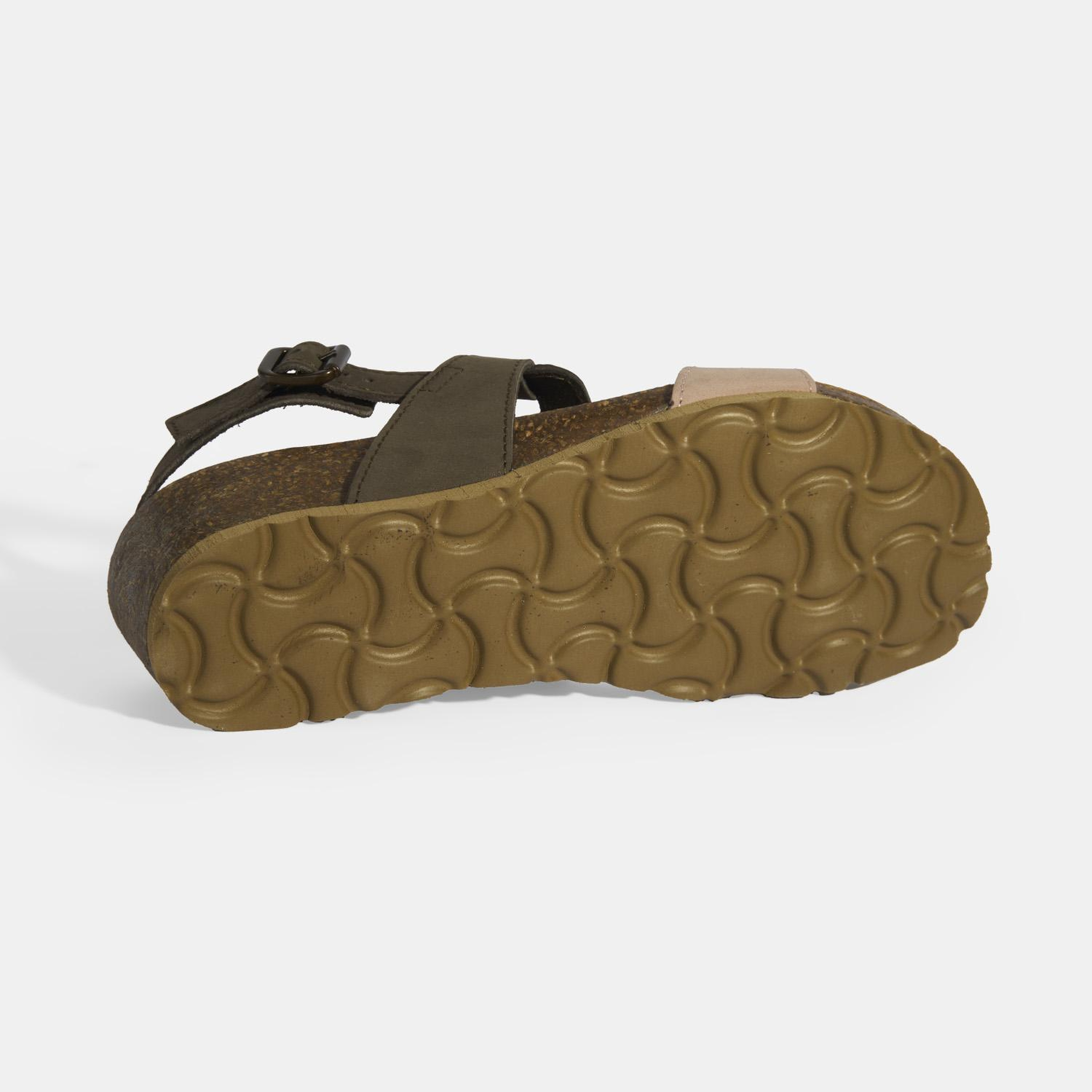 Kahve Kadın Toka Detaylı Sandalet