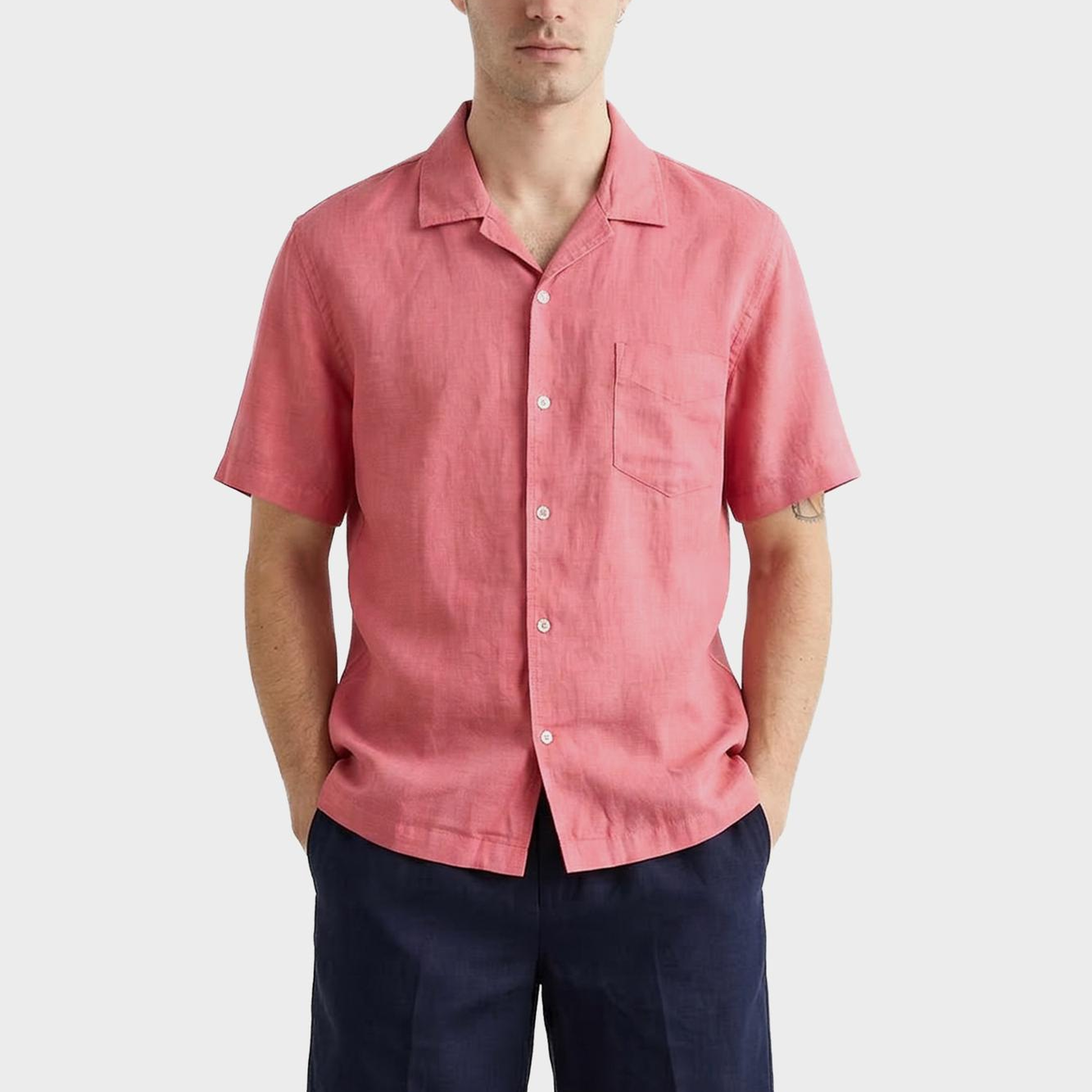 GANT Erkek Pembe Düğmeli Yaka Gömlek