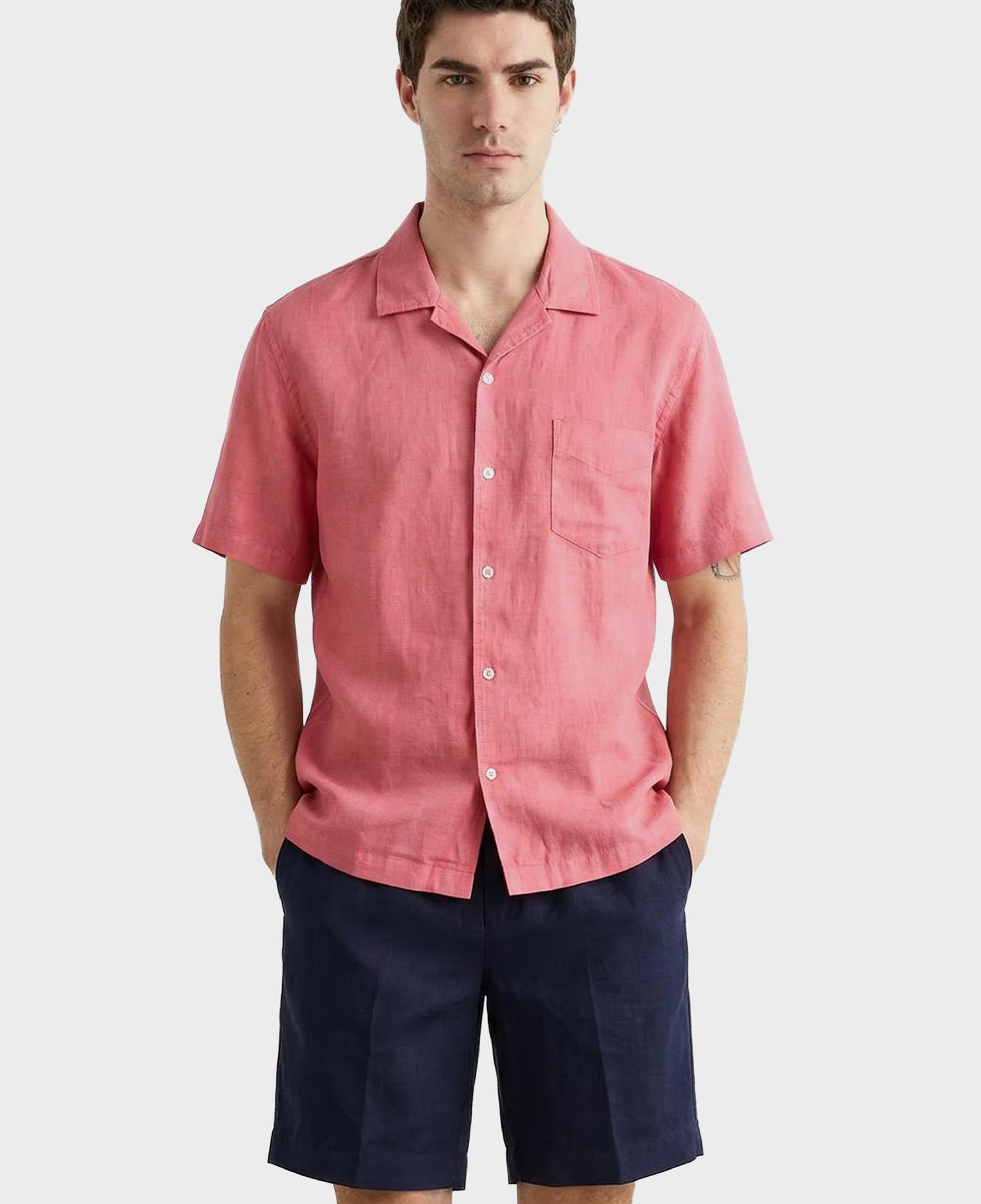 GANT Erkek Pembe Düğmeli Yaka Gömlek