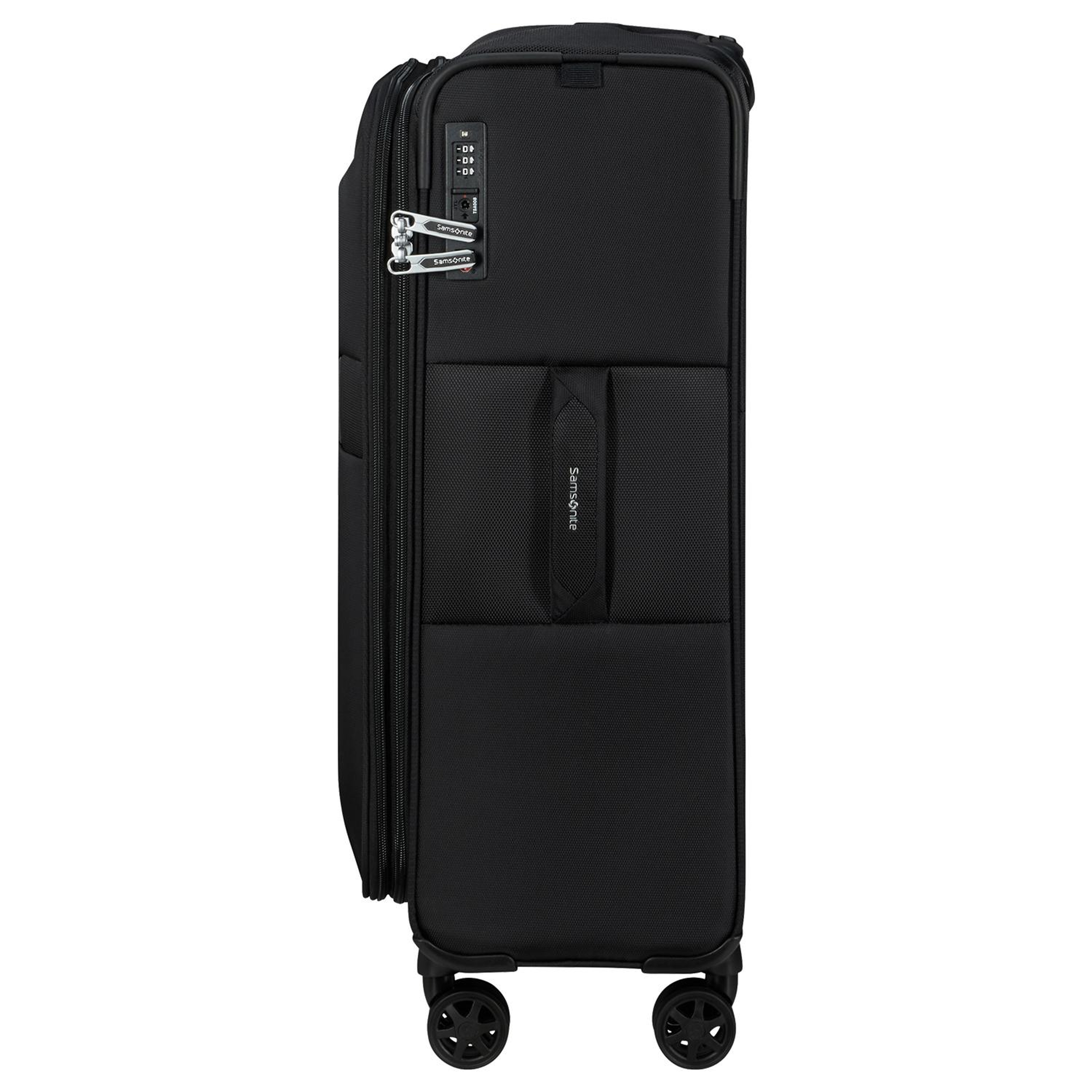 Samsonite Siyah Urbify Spinner - Körüklü Orta Boy Valiz