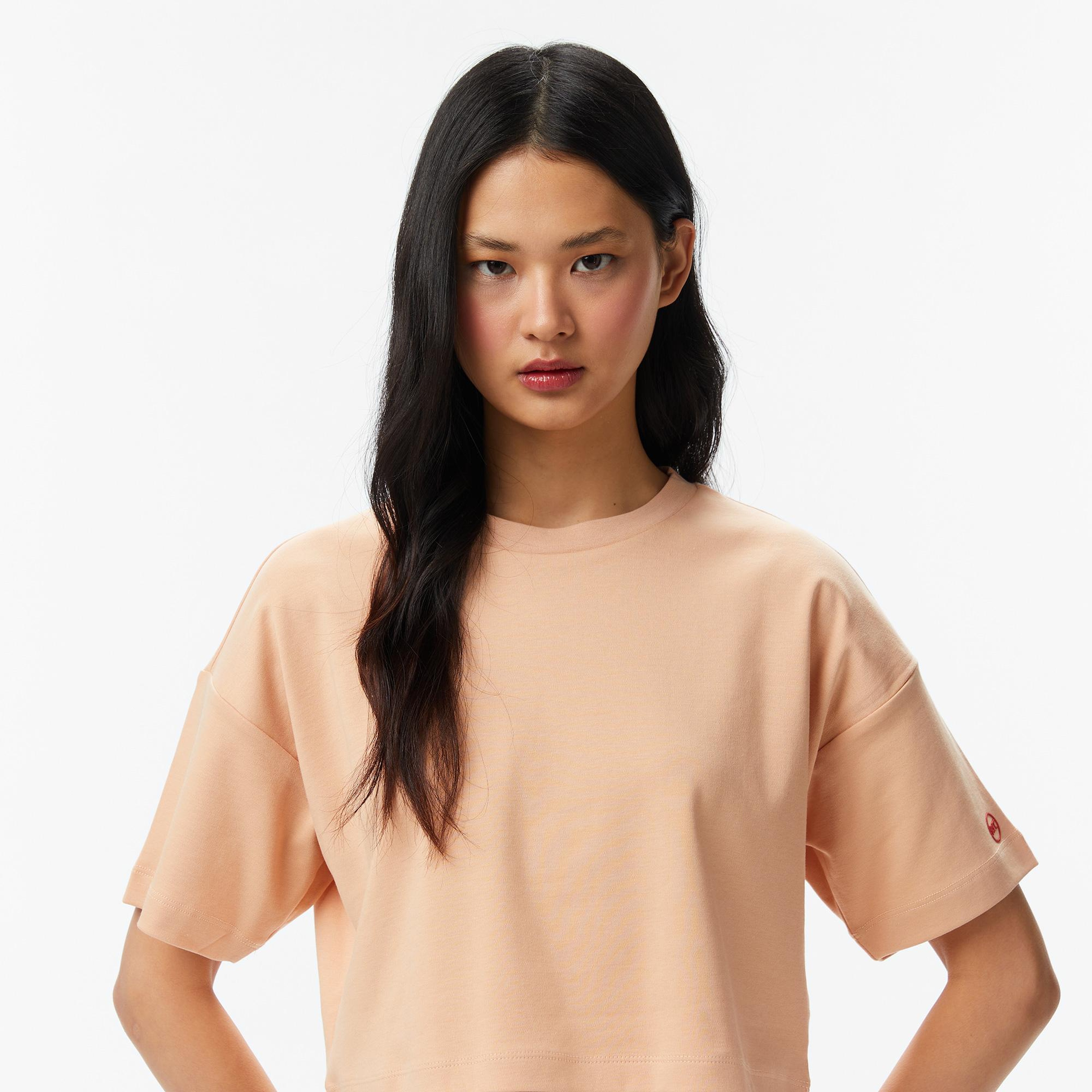 UNITED4 Regular Fit Kadın Pembe T-Shirt