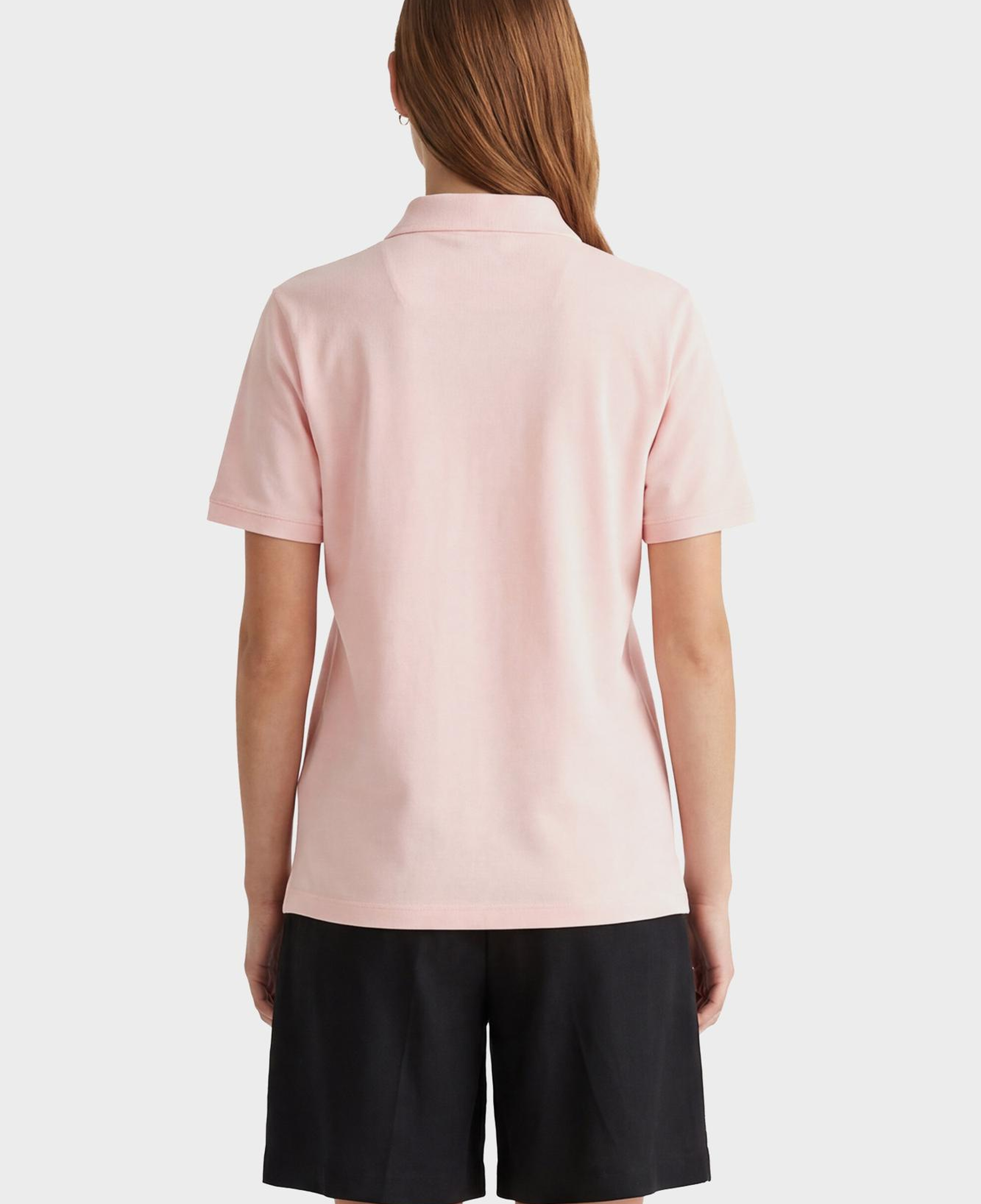 GANT Kadın Pembe Regular Fit Logolu Polo Yaka T-Shirt
