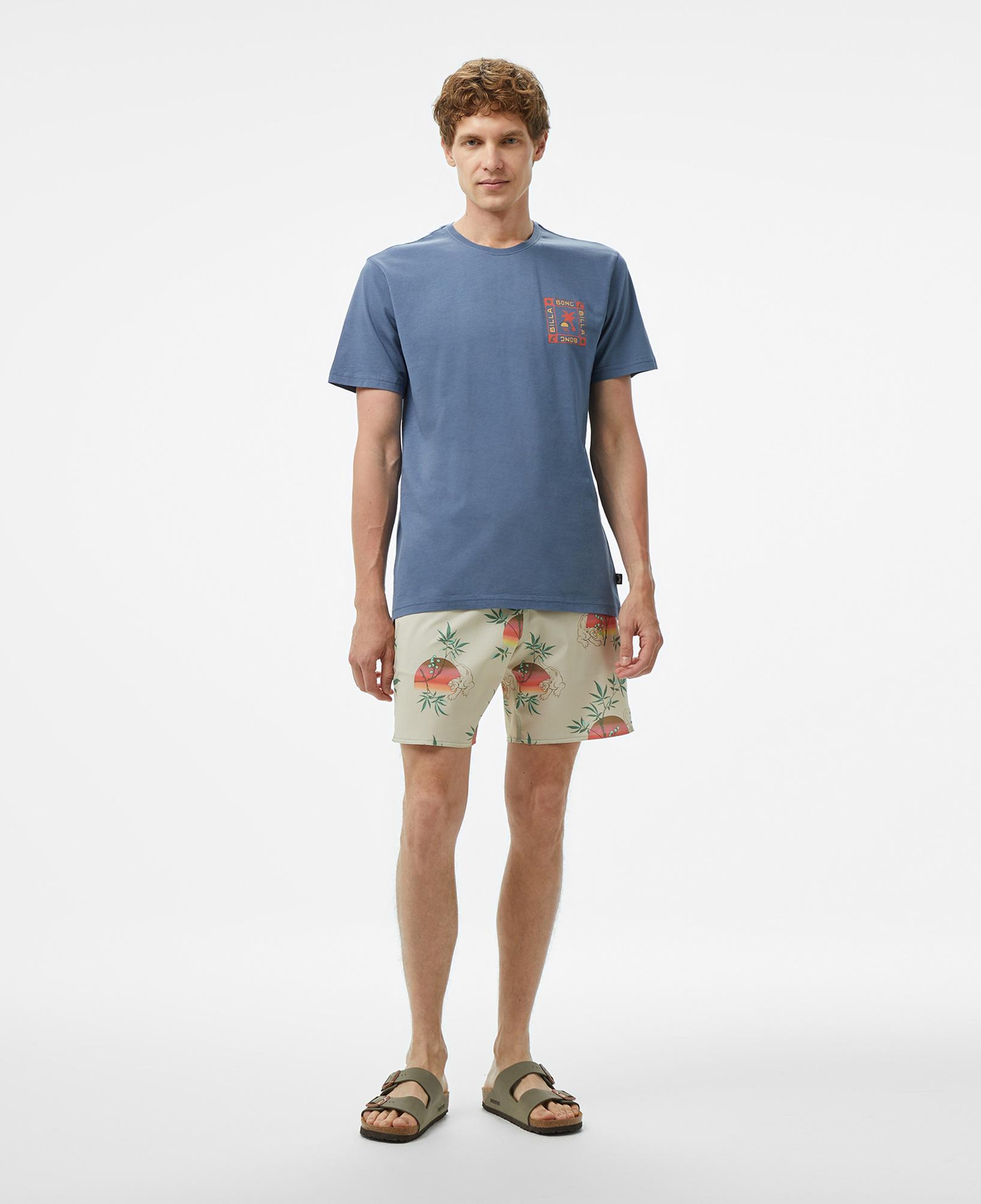 Billabong Window Premium Erkek Mavi T-Shirt