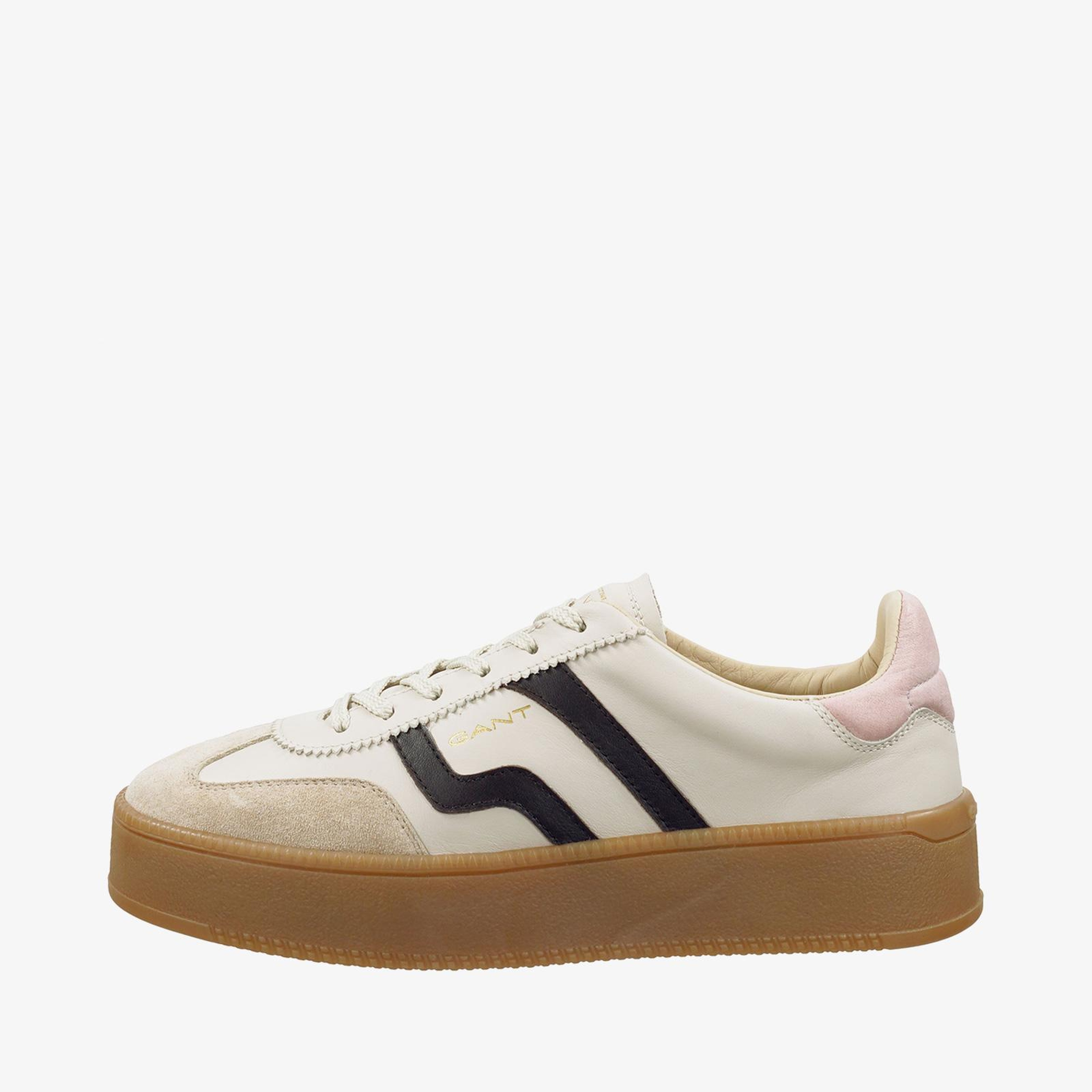 GANT Kadın Bej Deri Cuzmani Sneaker