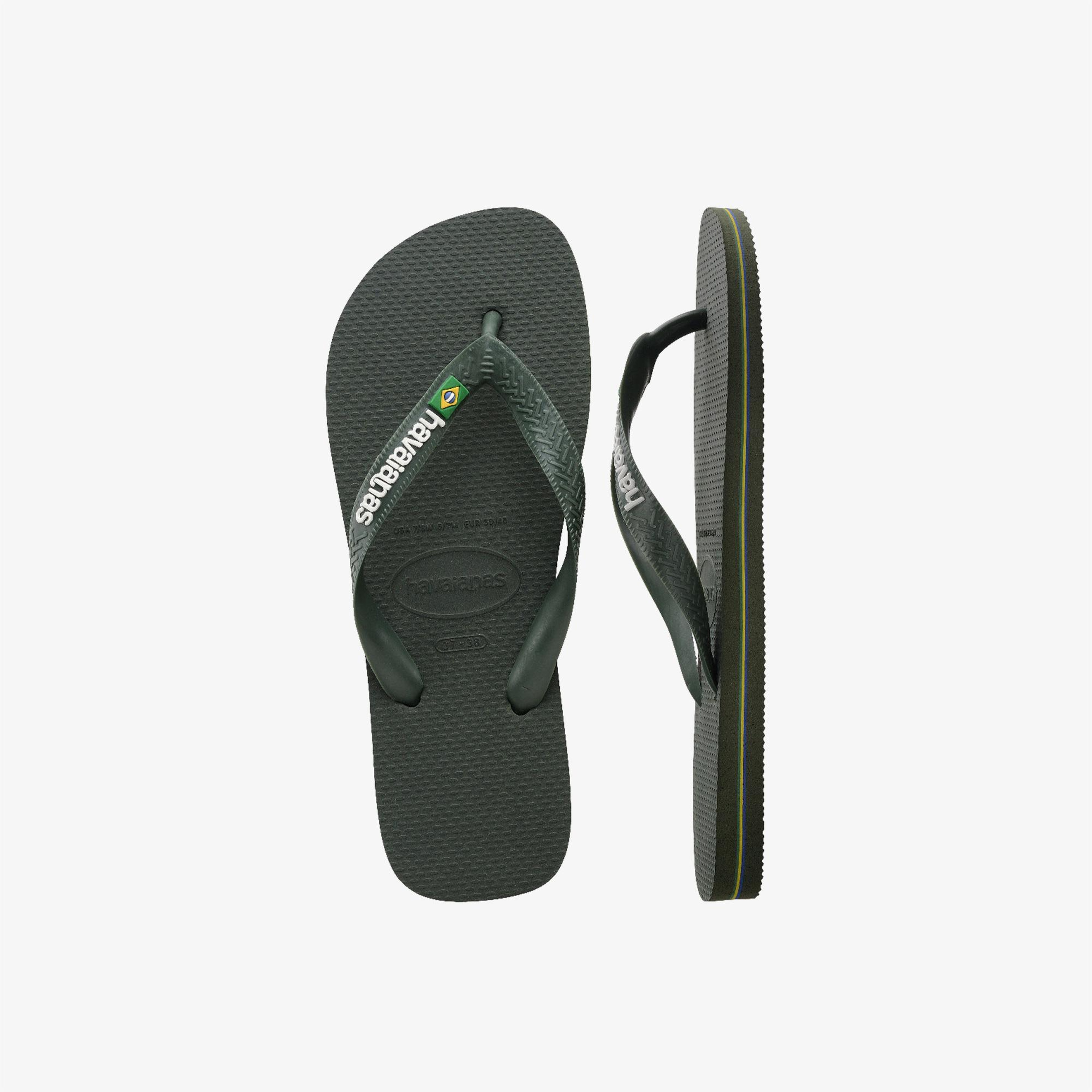 Havaianas Brazil Logo Erkek Yeşil Terlik