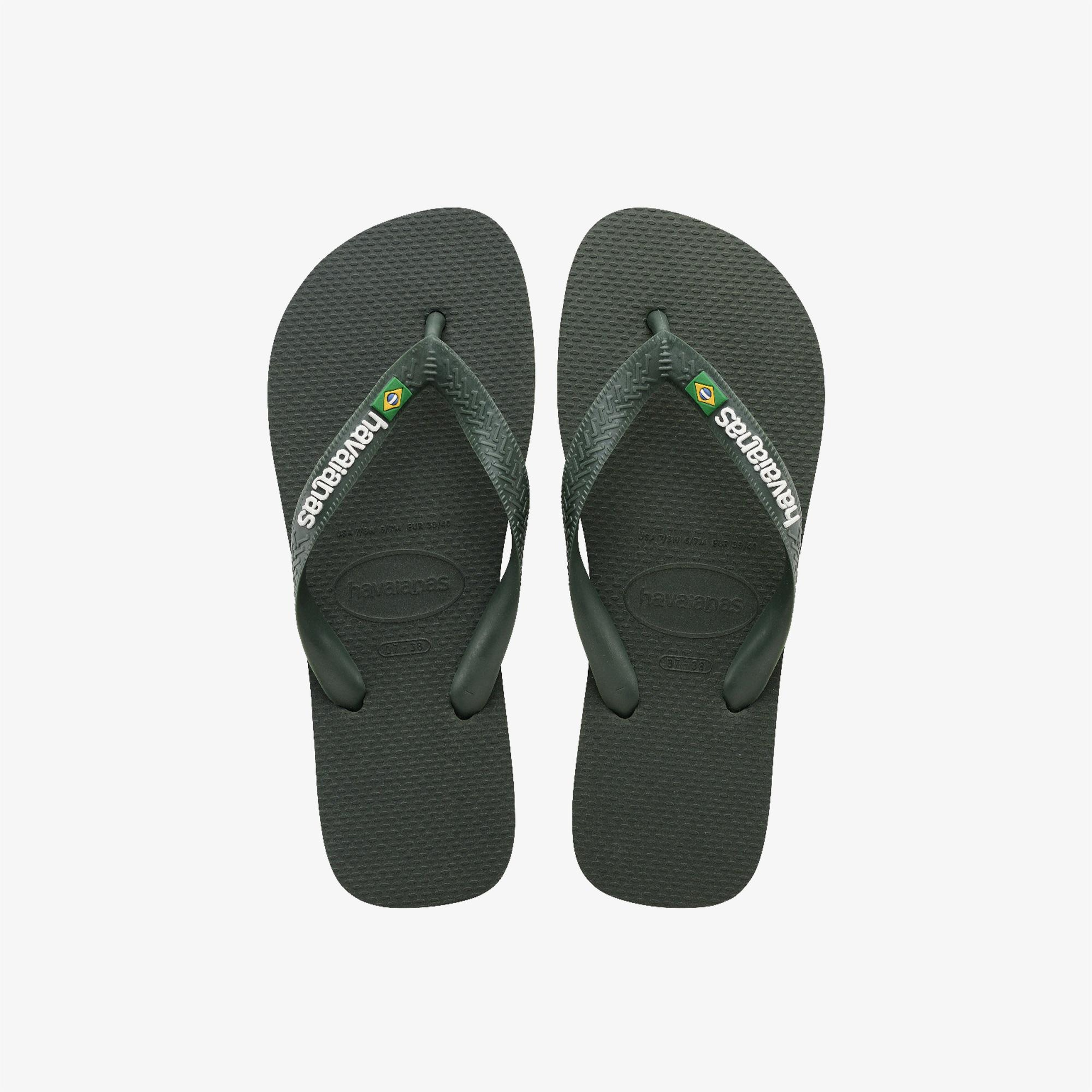 Havaianas Brazil Logo Erkek Yeşil Terlik