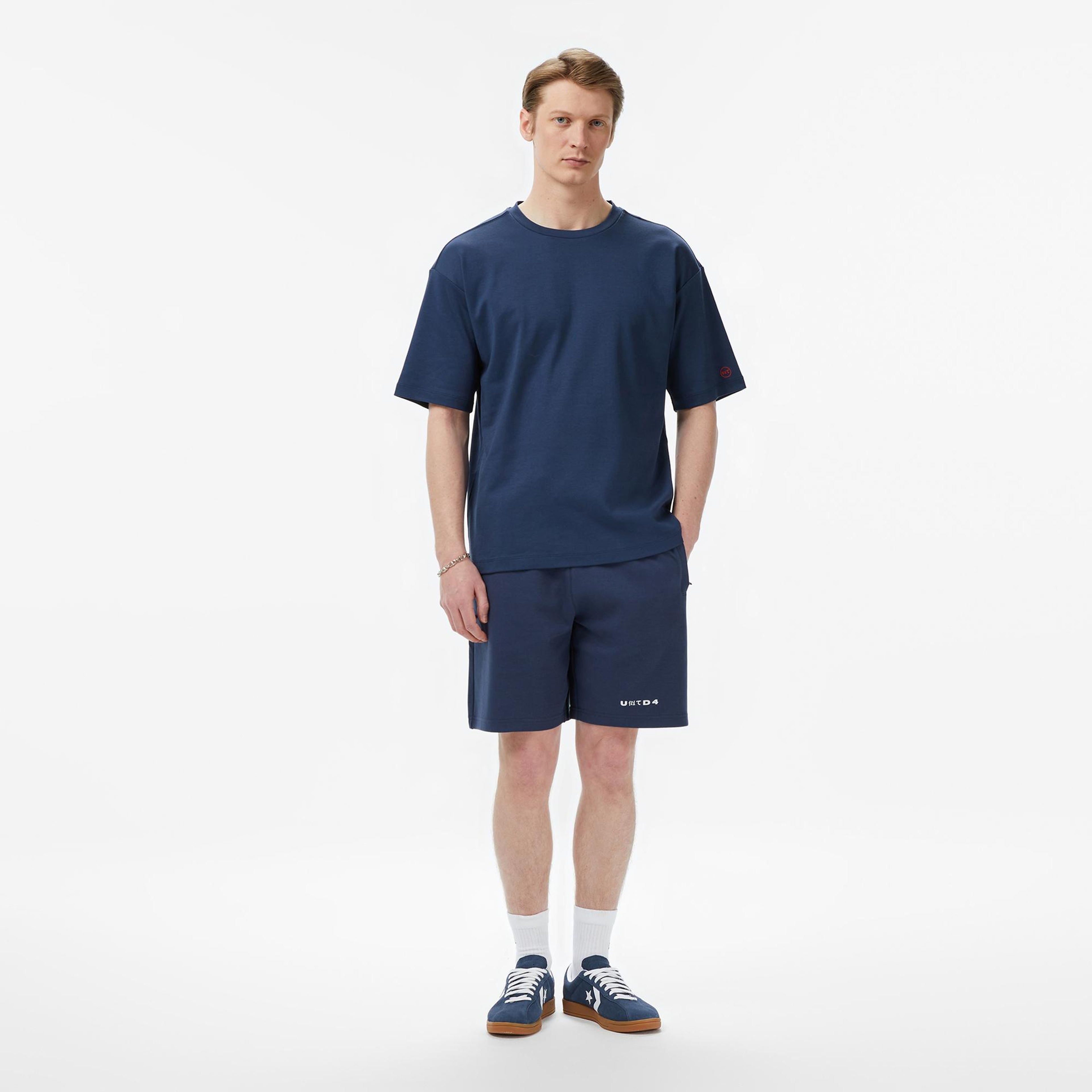 UNITED4 Regular Fit Erkek Lacivert Şort